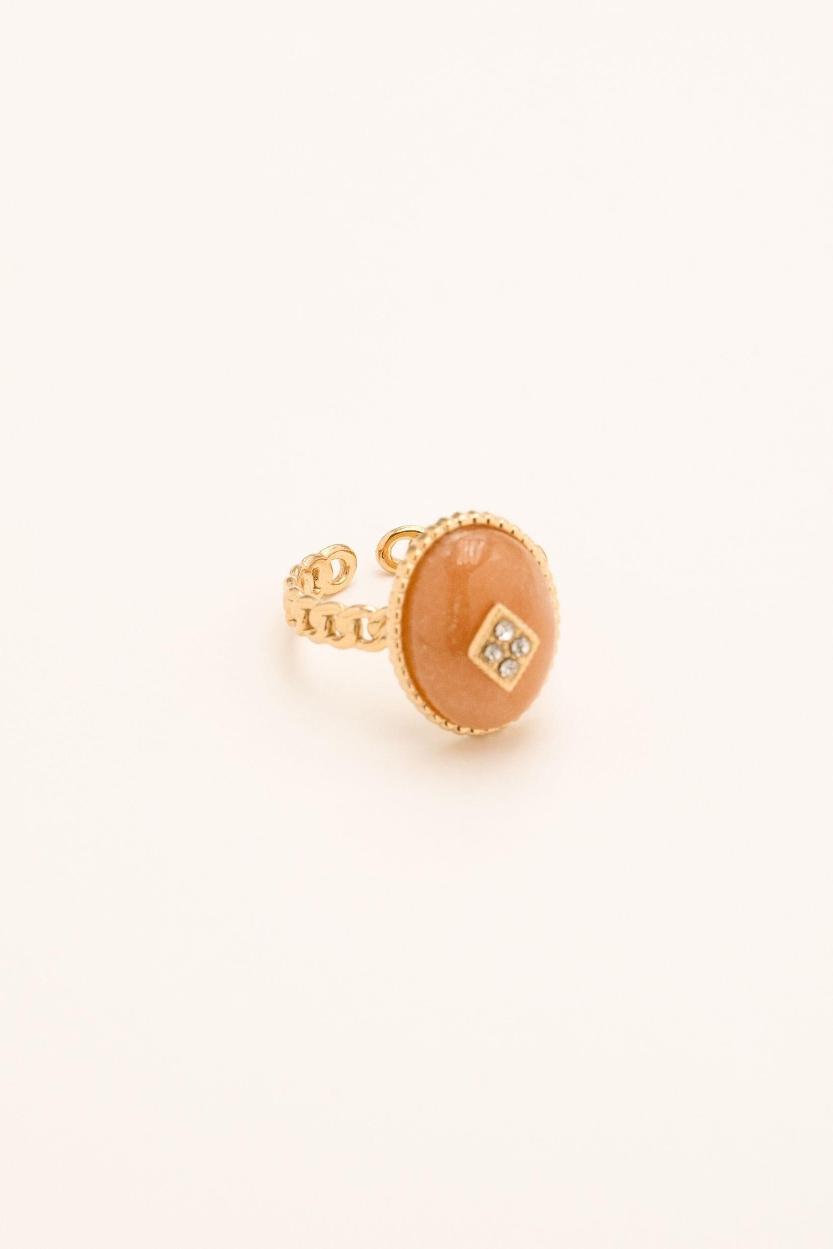Bague Bohm Paris - Maayan Bohm Paris Aventurine Orange