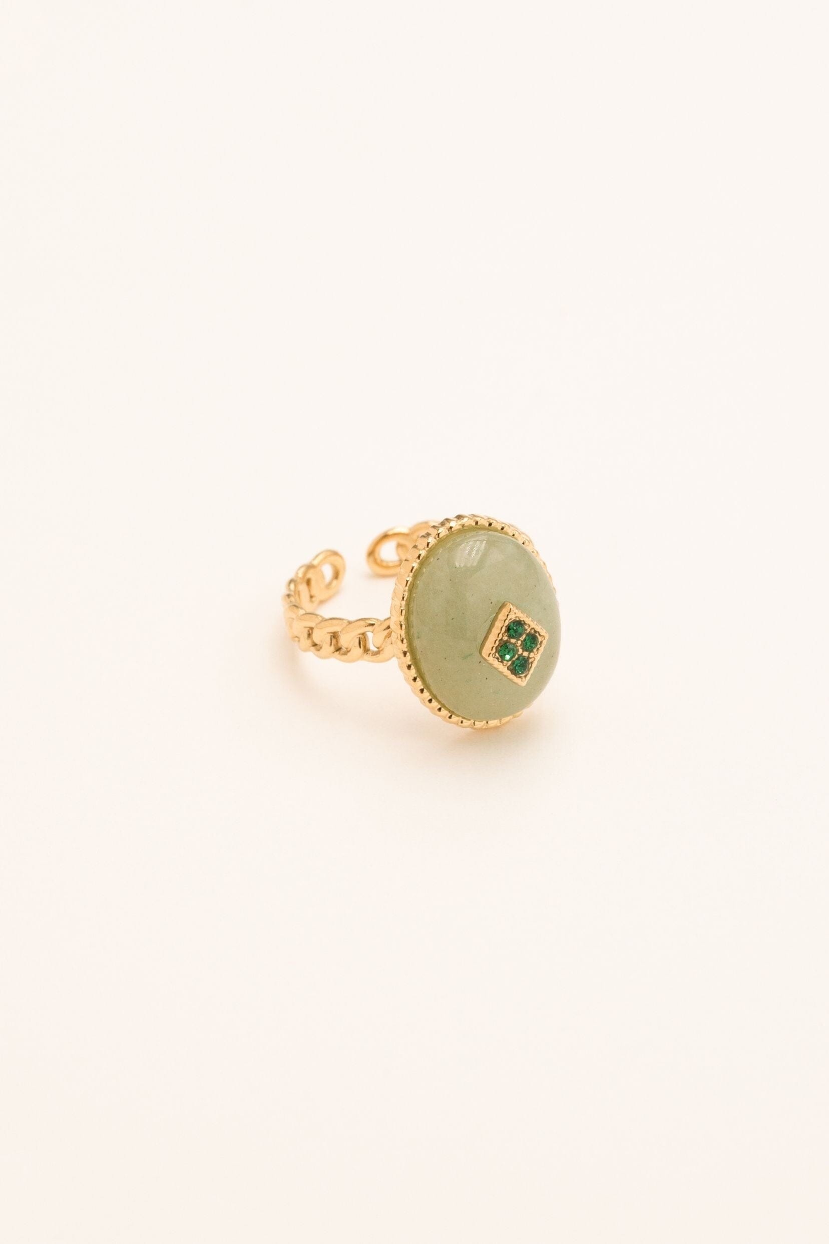Bague Bohm Paris - Maayan Bohm Paris Aventurine Verte