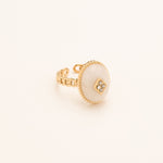 Bague Bohm Paris - Maayan Bohm Paris Quartz Blanc