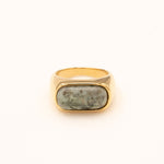 Bagues Bohm Paris - Isalys Bagues Épaisses Bohm Paris Turquoise Africaine 53