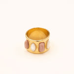 Bagues Bohm Paris - Océa Bagues Épaisses Bohm Paris Nacre blanche 53