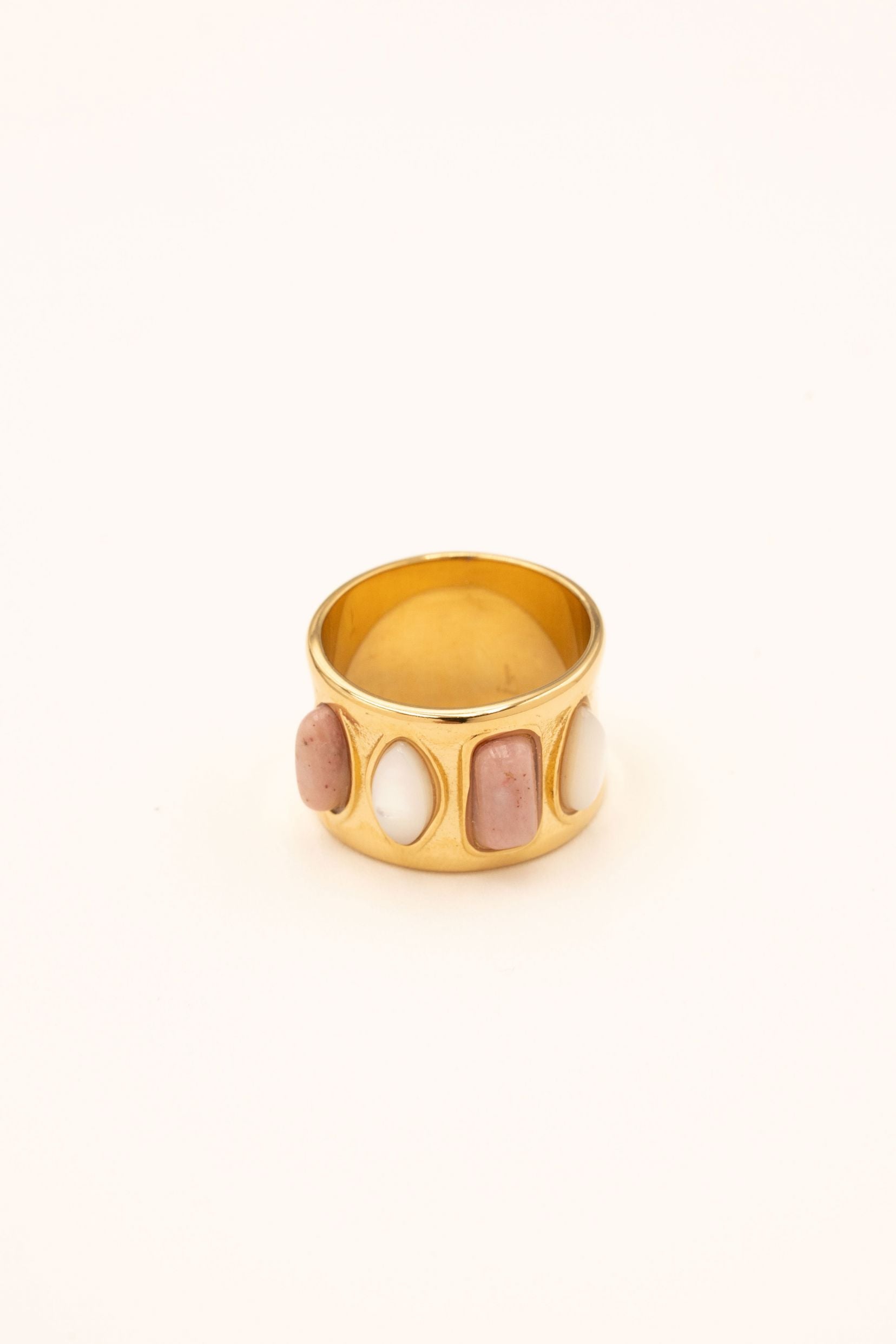 Bagues Bohm Paris - Océa Bagues Épaisses Bohm Paris Nacre blanche 53