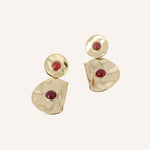 Boucles Bohm Paris - Abélie Boucles d'oreilles Pendantes Bohm Paris Cornaline