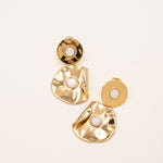 Boucles Bohm Paris - Abélie Boucles d'oreilles Pendantes Bohm Paris Nacre blanche