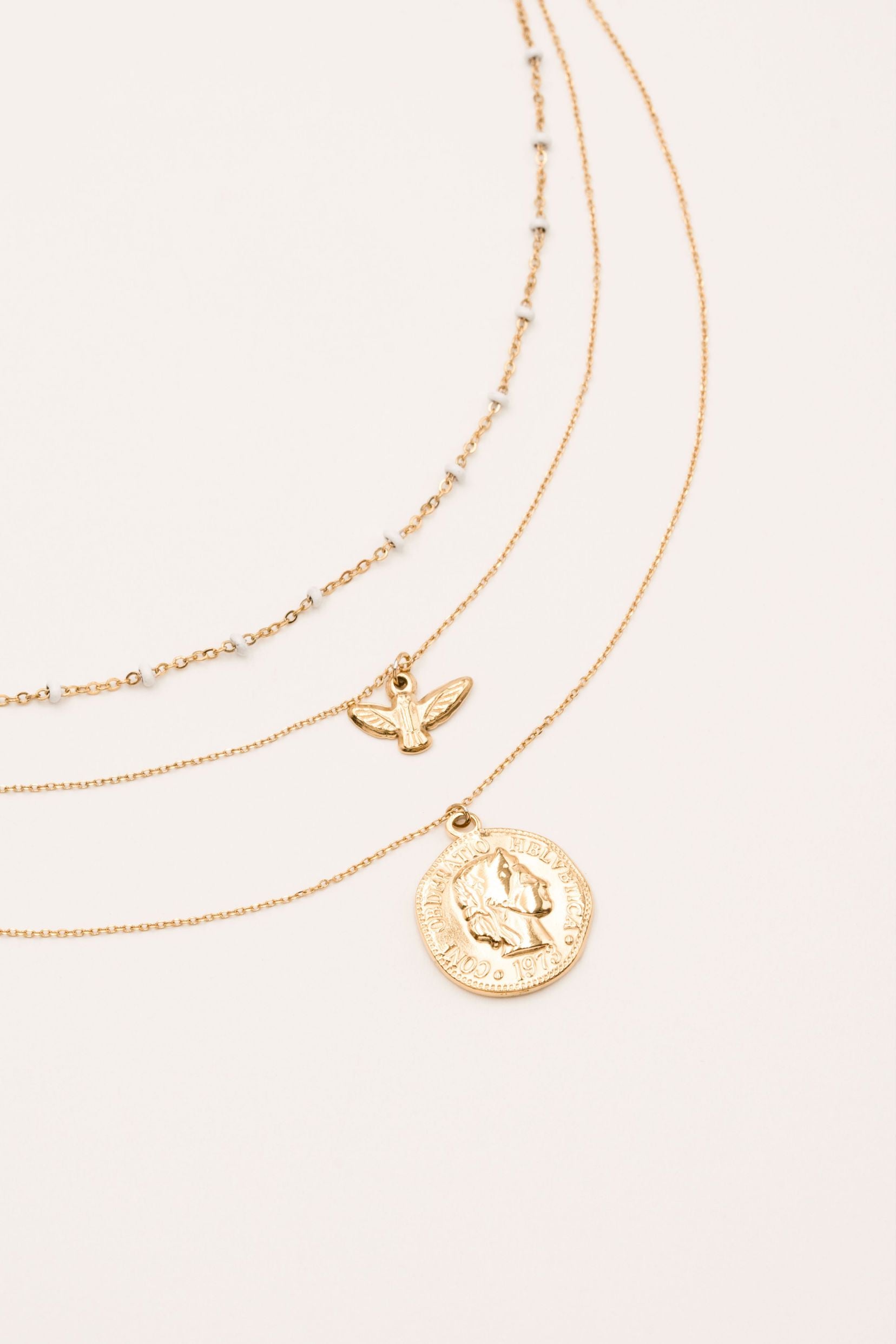 Collier Bohm Paris - Callia- Oiseau Colliers Bohm Paris Doré