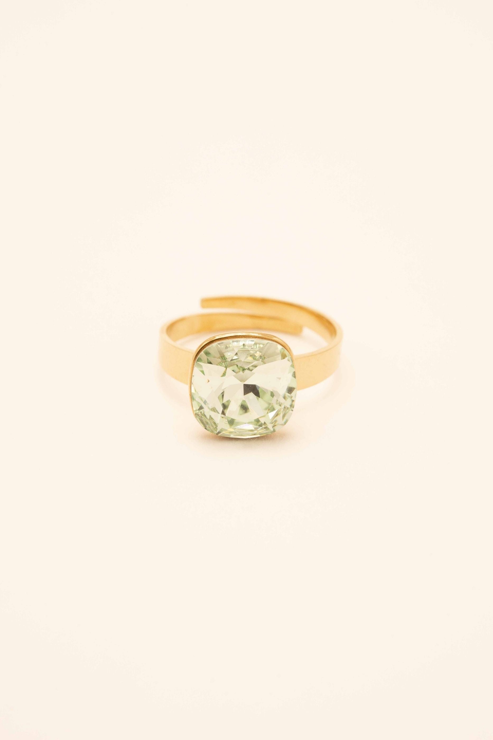 Bague Béa Bague Bohm Paris vert prairie