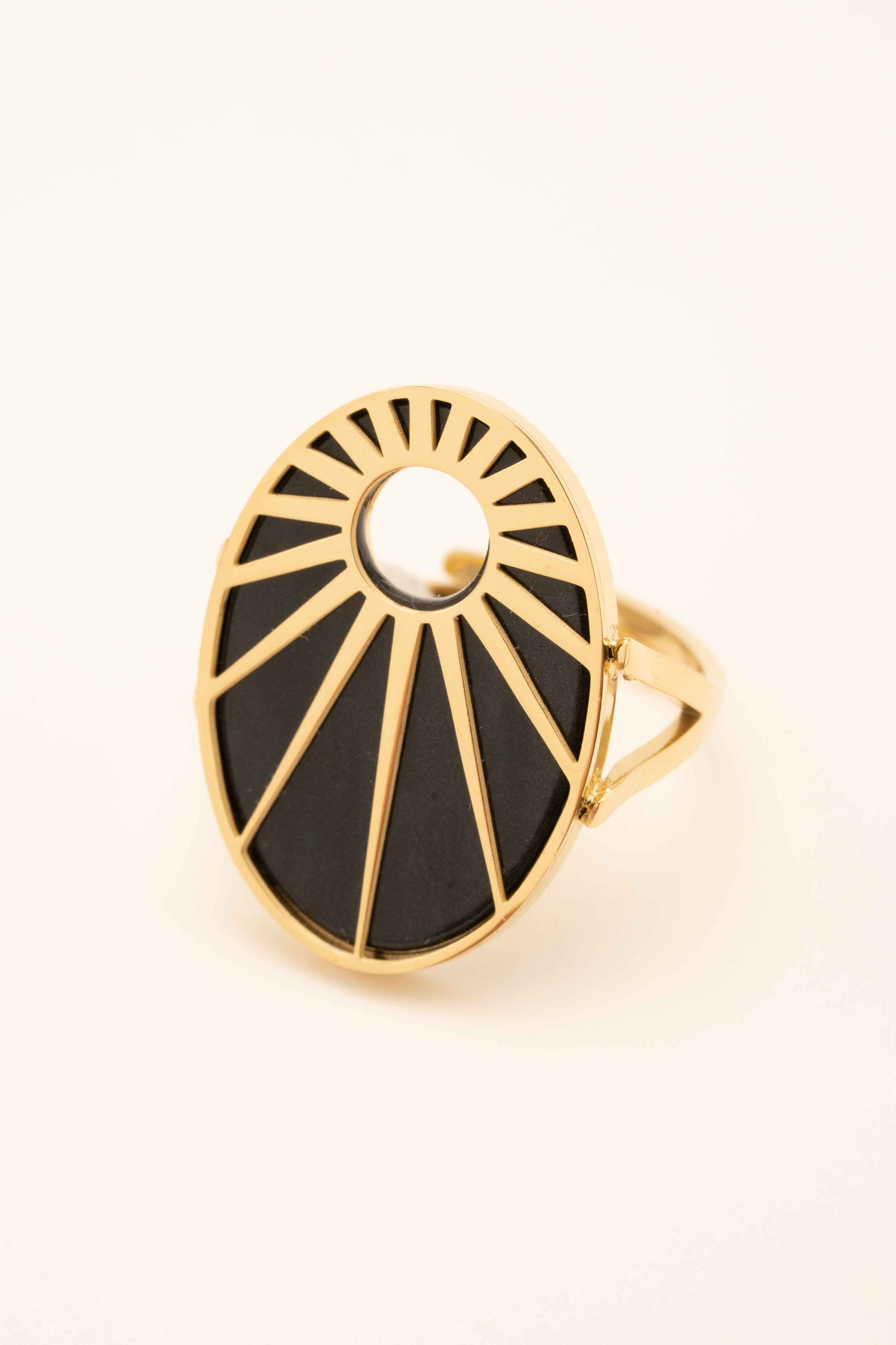 Bague Bohm Paris - Caméo Bijoux Bohm Paris Nacre Noir