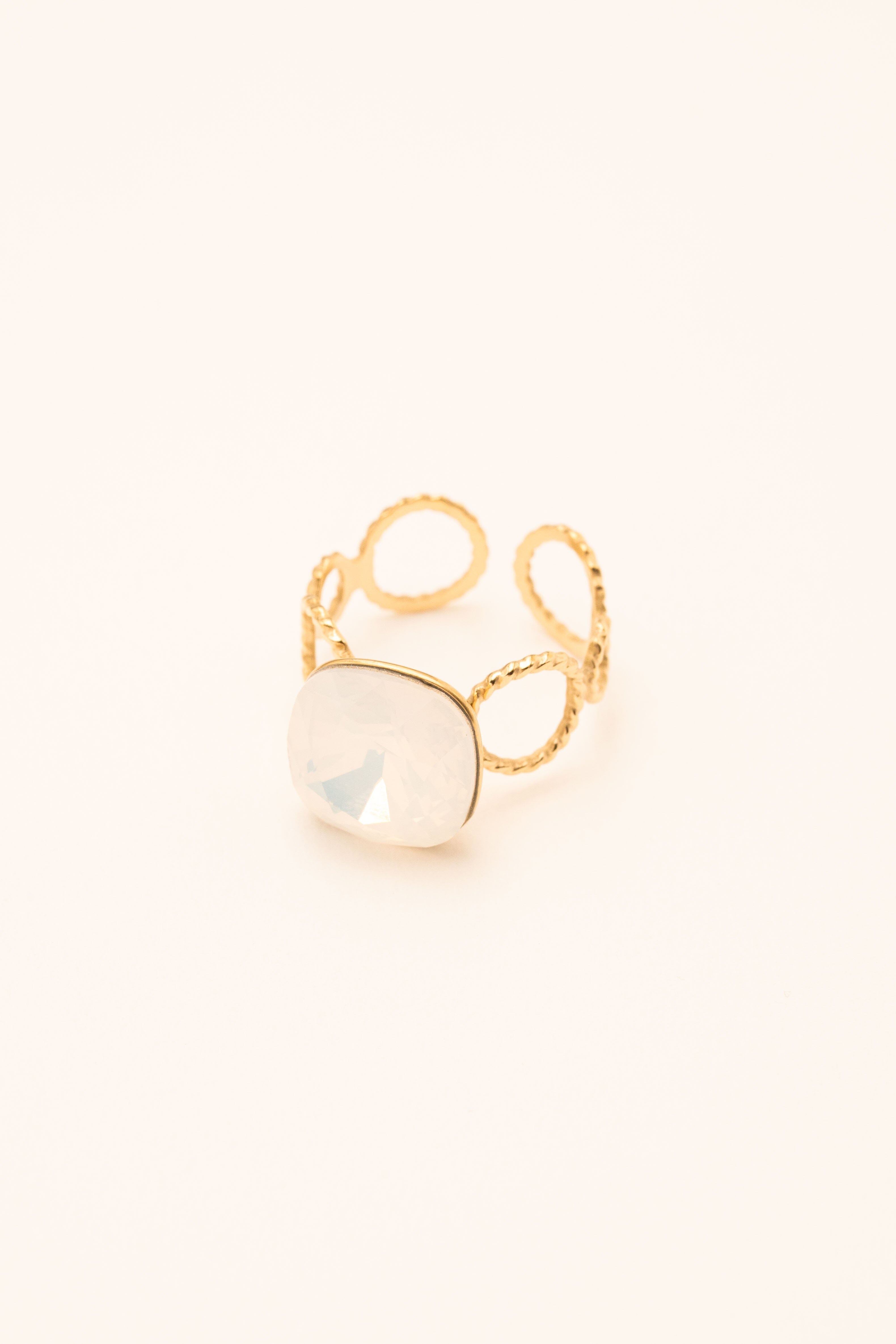 Bague Bohm Paris - Dasia Bagues Bohm Paris Blanc opal