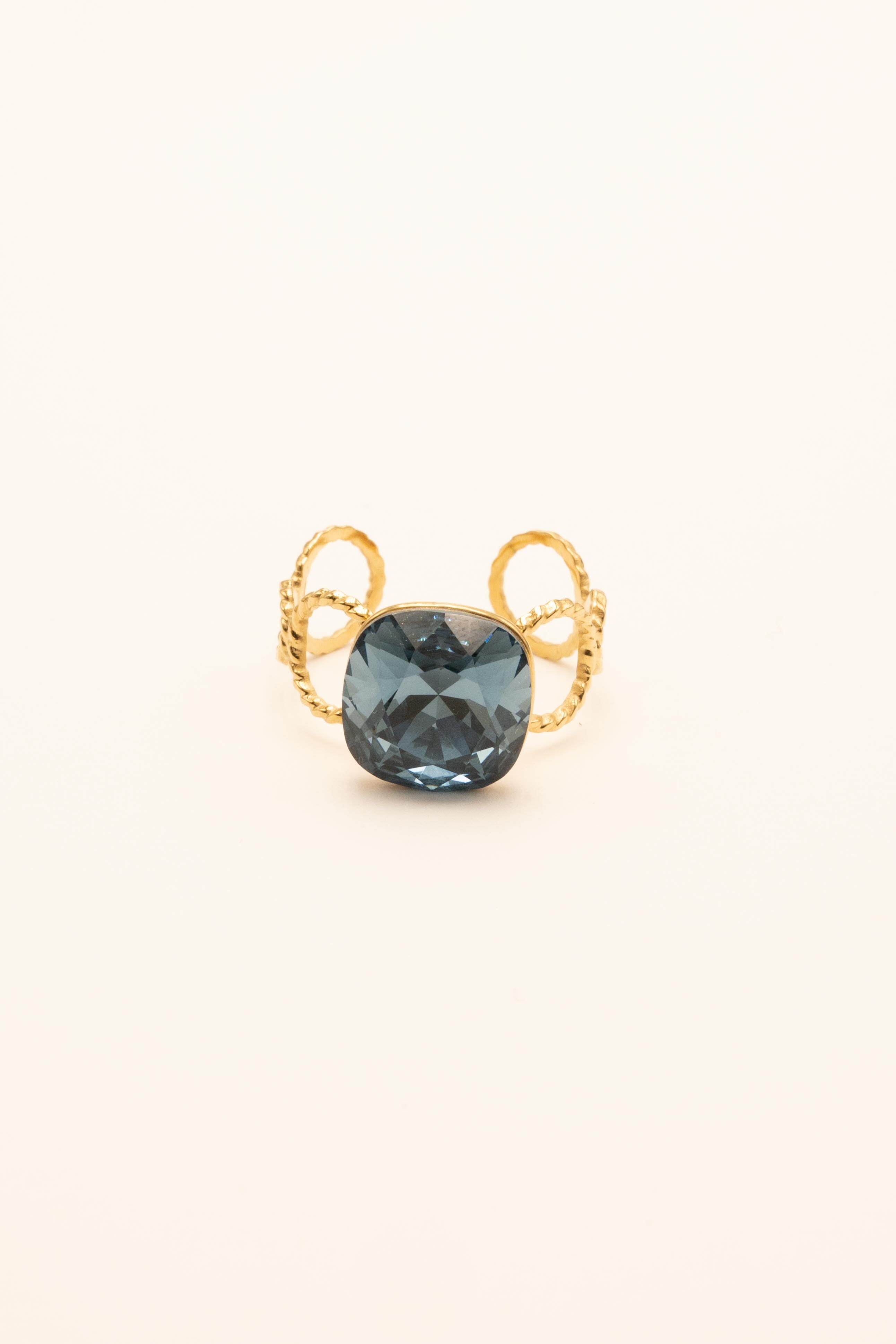 Bague Bohm Paris - Dasia Bagues Bohm Paris Bleu denim