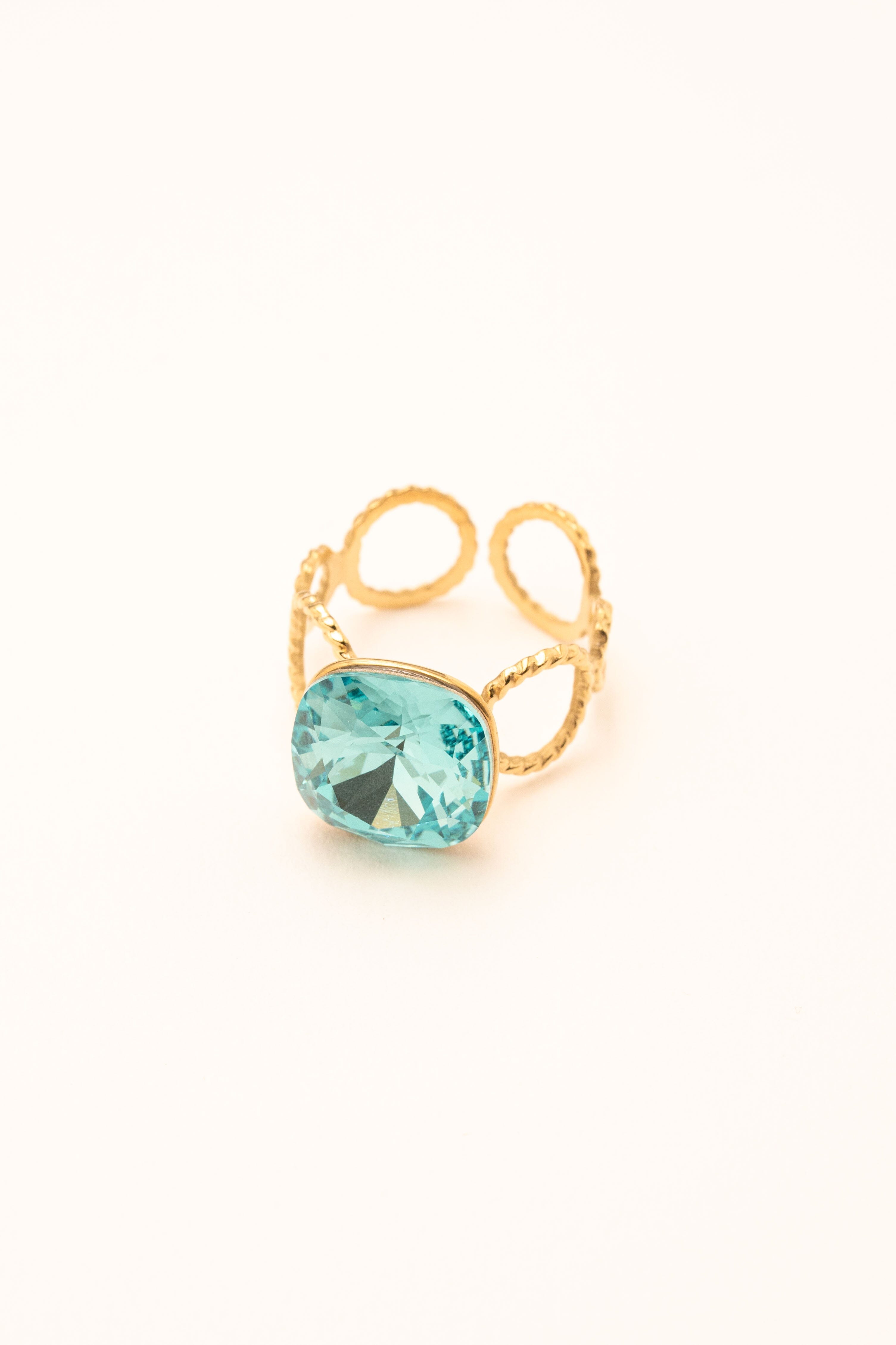 Bague Bohm Paris - Dasia Bagues Bohm Paris bleu turquoise
