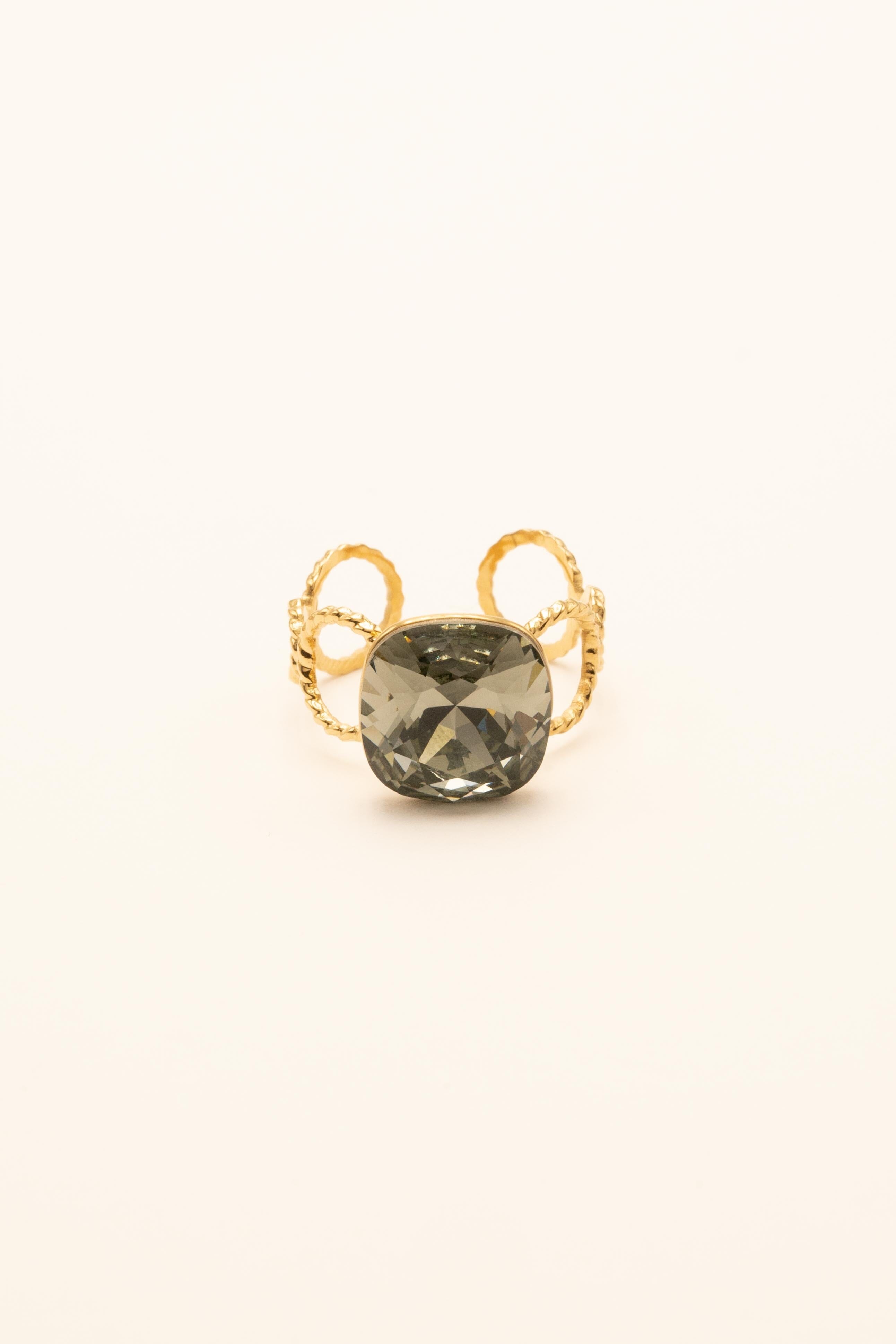 Bague Bohm Paris - Dasia Bagues Bohm Paris Gris fume