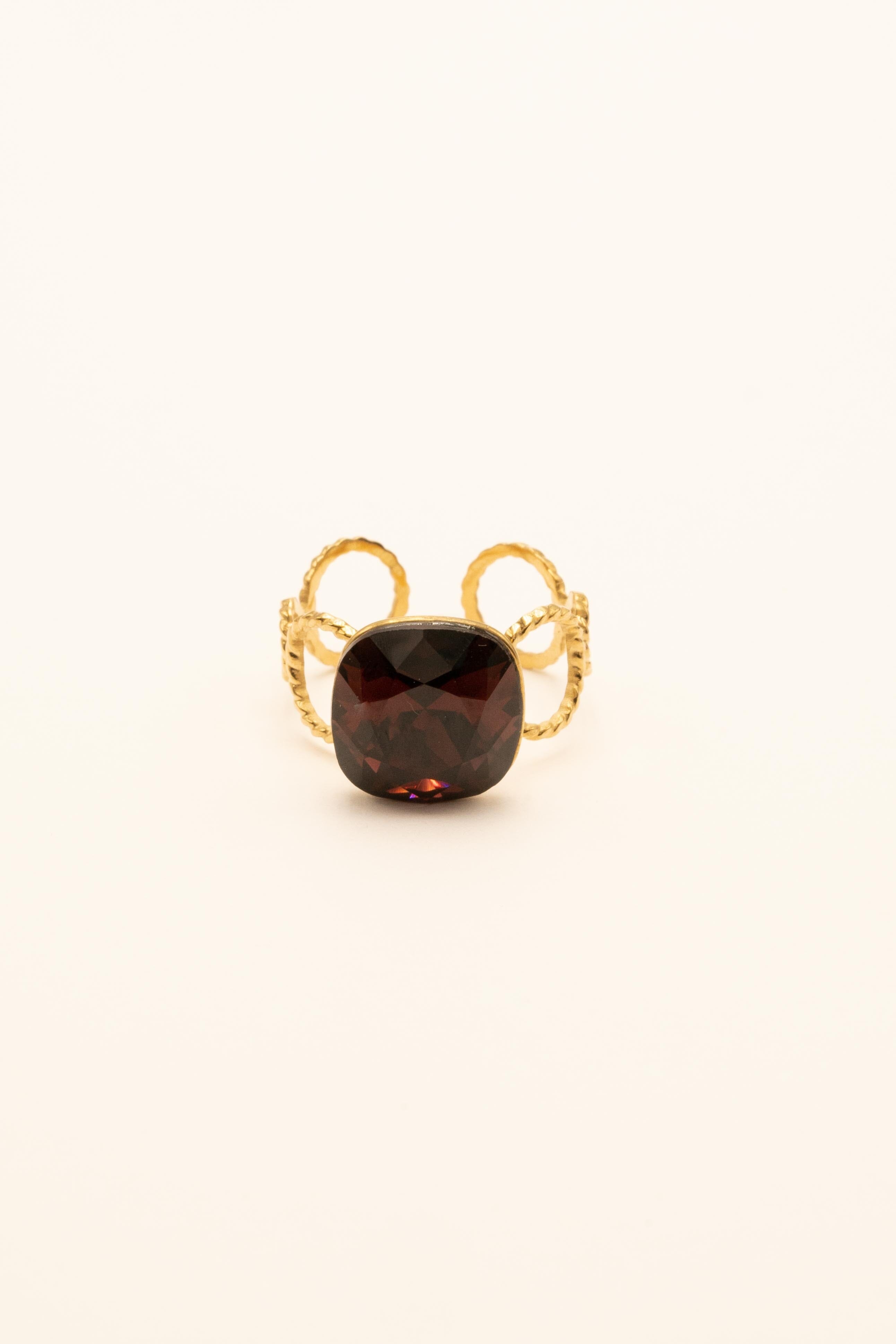 Bague Bohm Paris - Dasia Bagues Bohm Paris pourpre