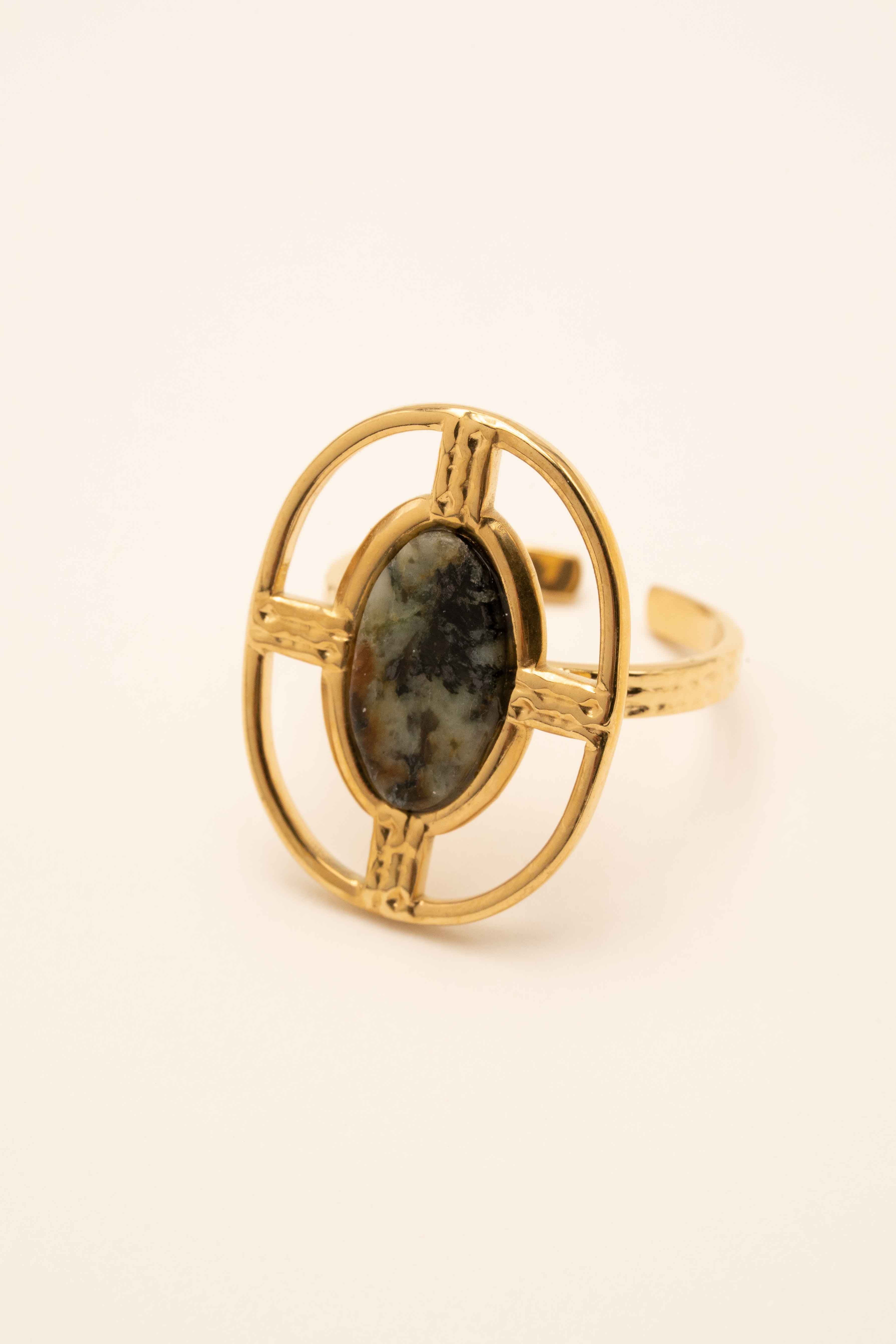 Bague Bohm Paris - Dianthe Bijoux Bohm Paris Turquoise Africaine