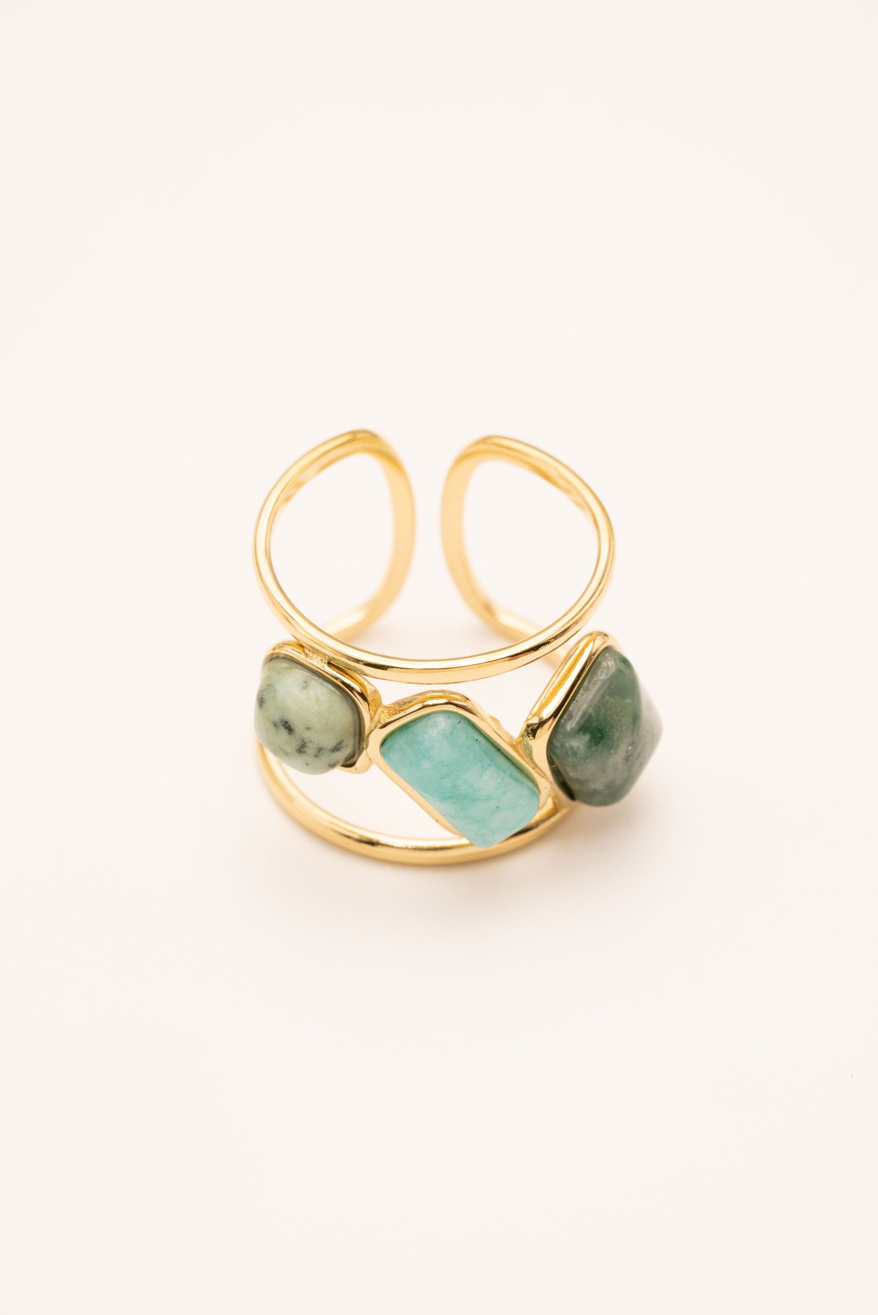 Bague Bohm Paris - Gaëlle Bague Bohm Paris Amazonite