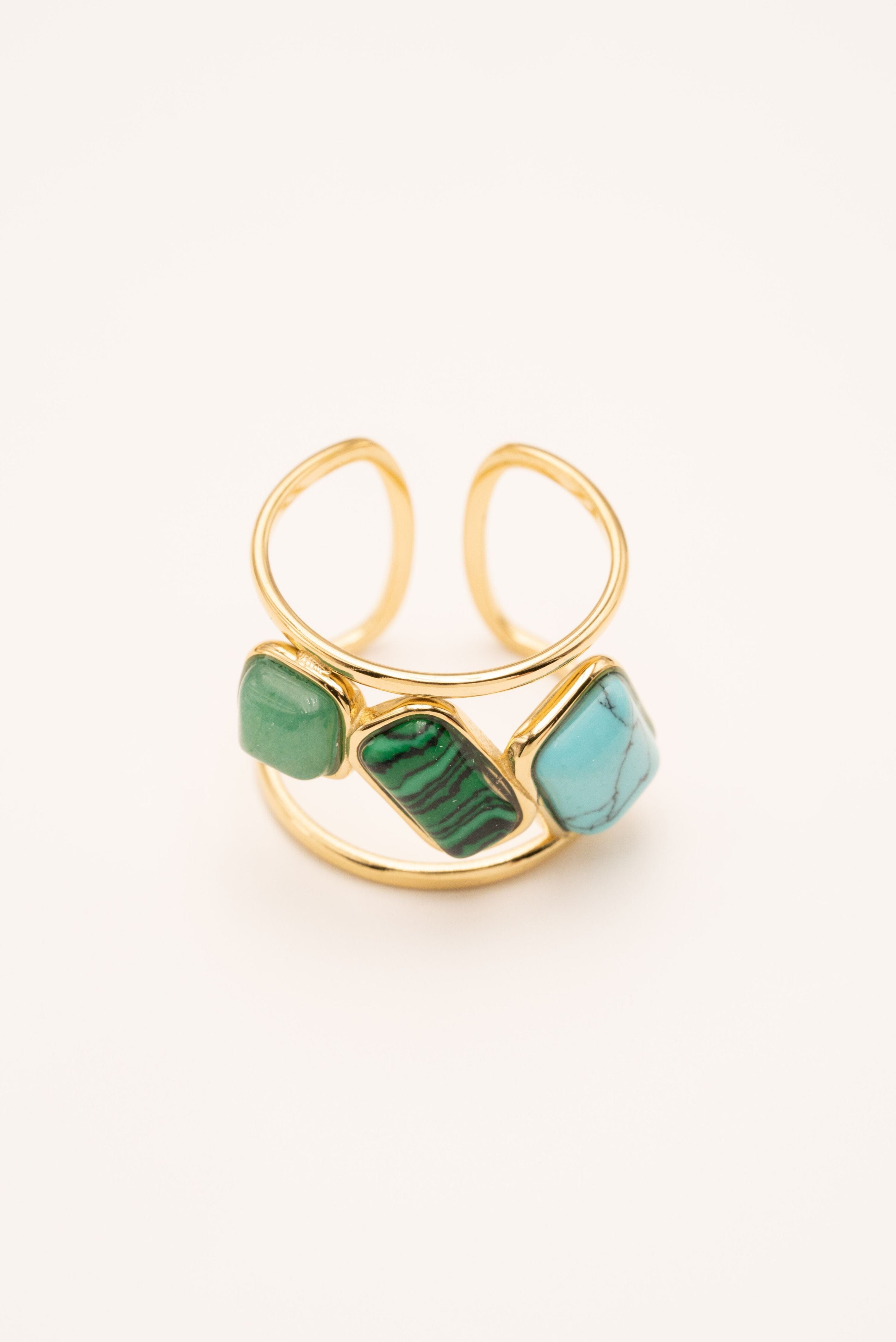 Bague Bohm Paris - Gaëlle Bague Bohm Paris Malachite