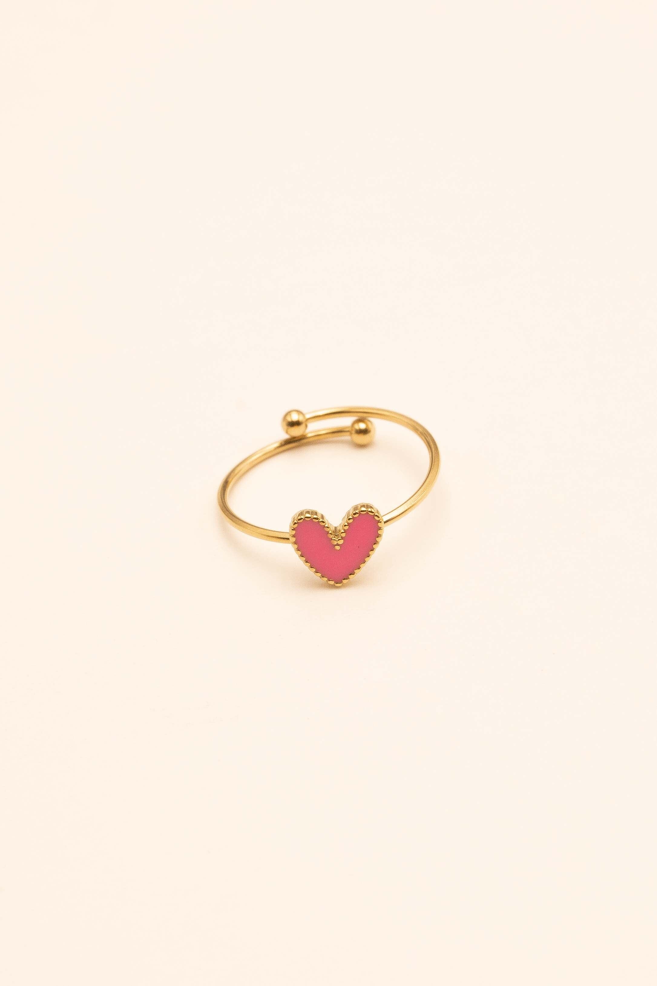 Bague Bohm Paris - Yesenia Bague Bohm Paris Fuchsia émail