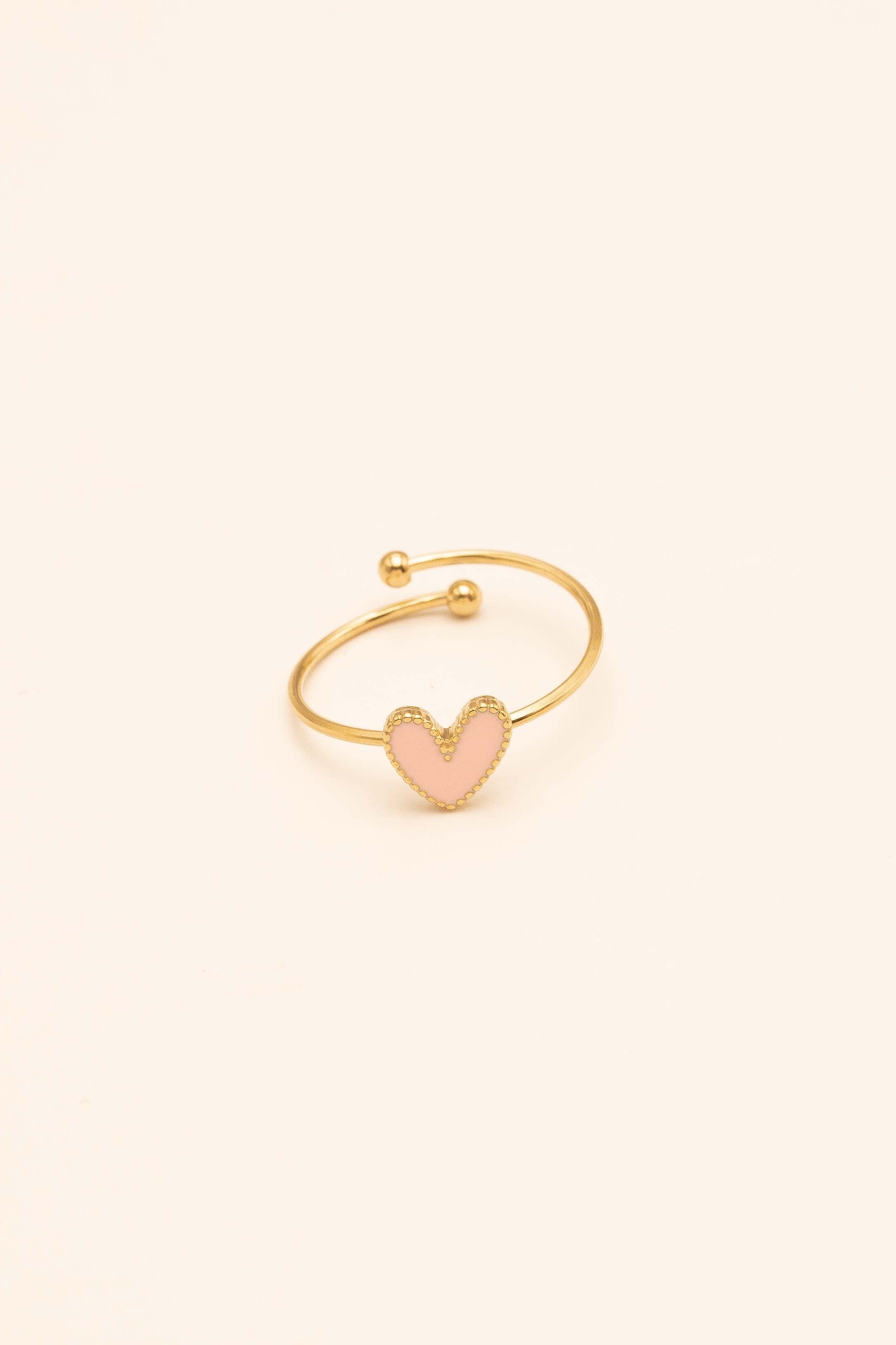 Bague Bohm Paris - Yesenia Bague Bohm Paris Rose émail