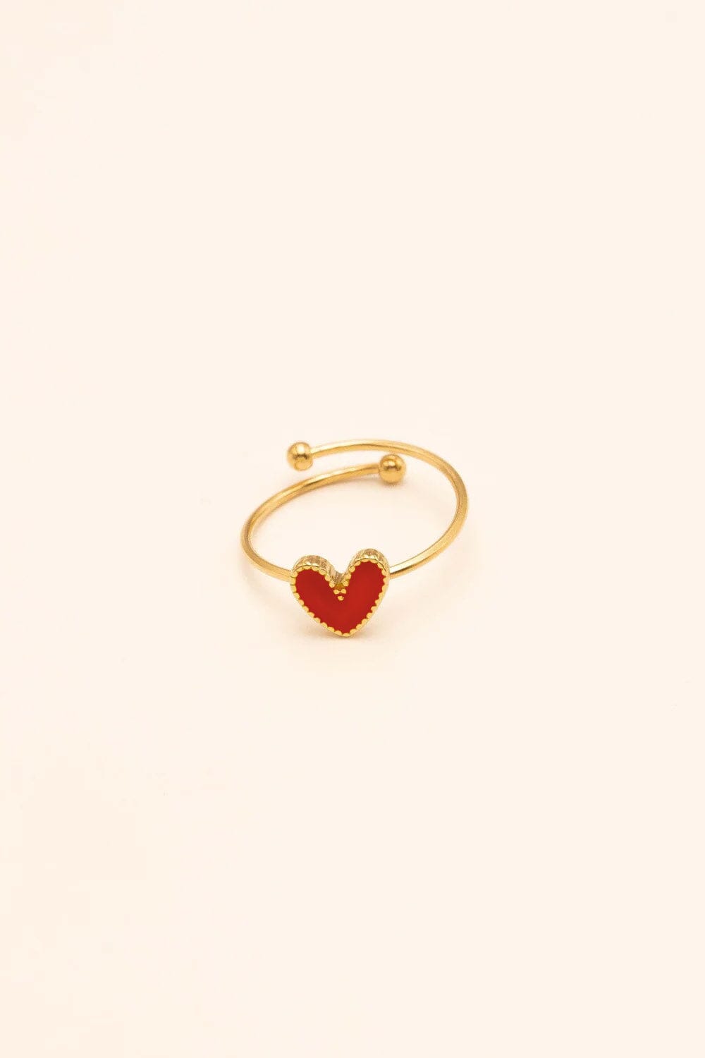 Bague Bohm Paris - Yesenia Bague Bohm Paris Rouge émail