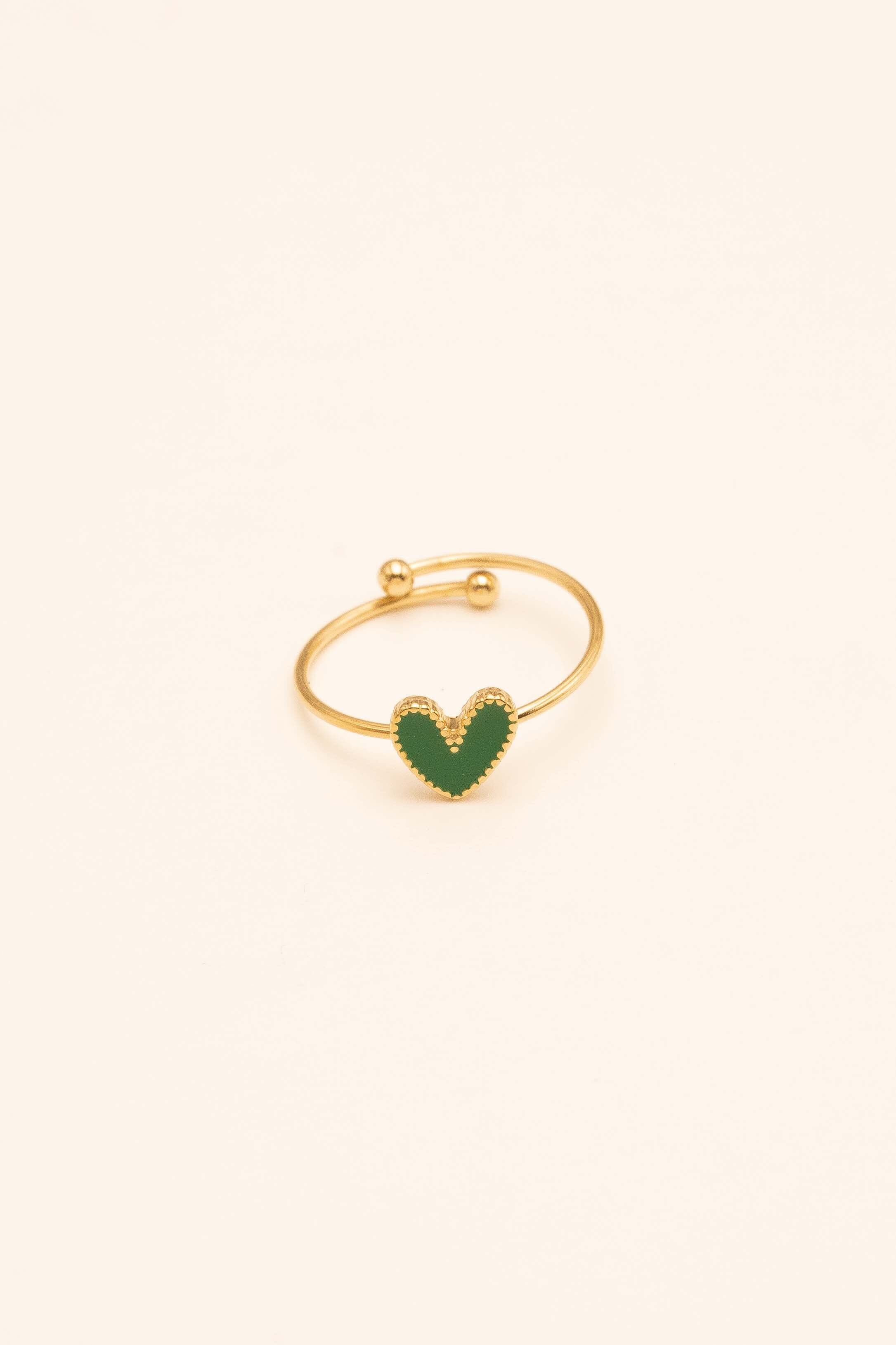 Bague Bohm Paris - Yesenia Bague Bohm Paris Vert foncé émail
