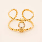 Bague Joe Bagues Bohm Paris Crystal