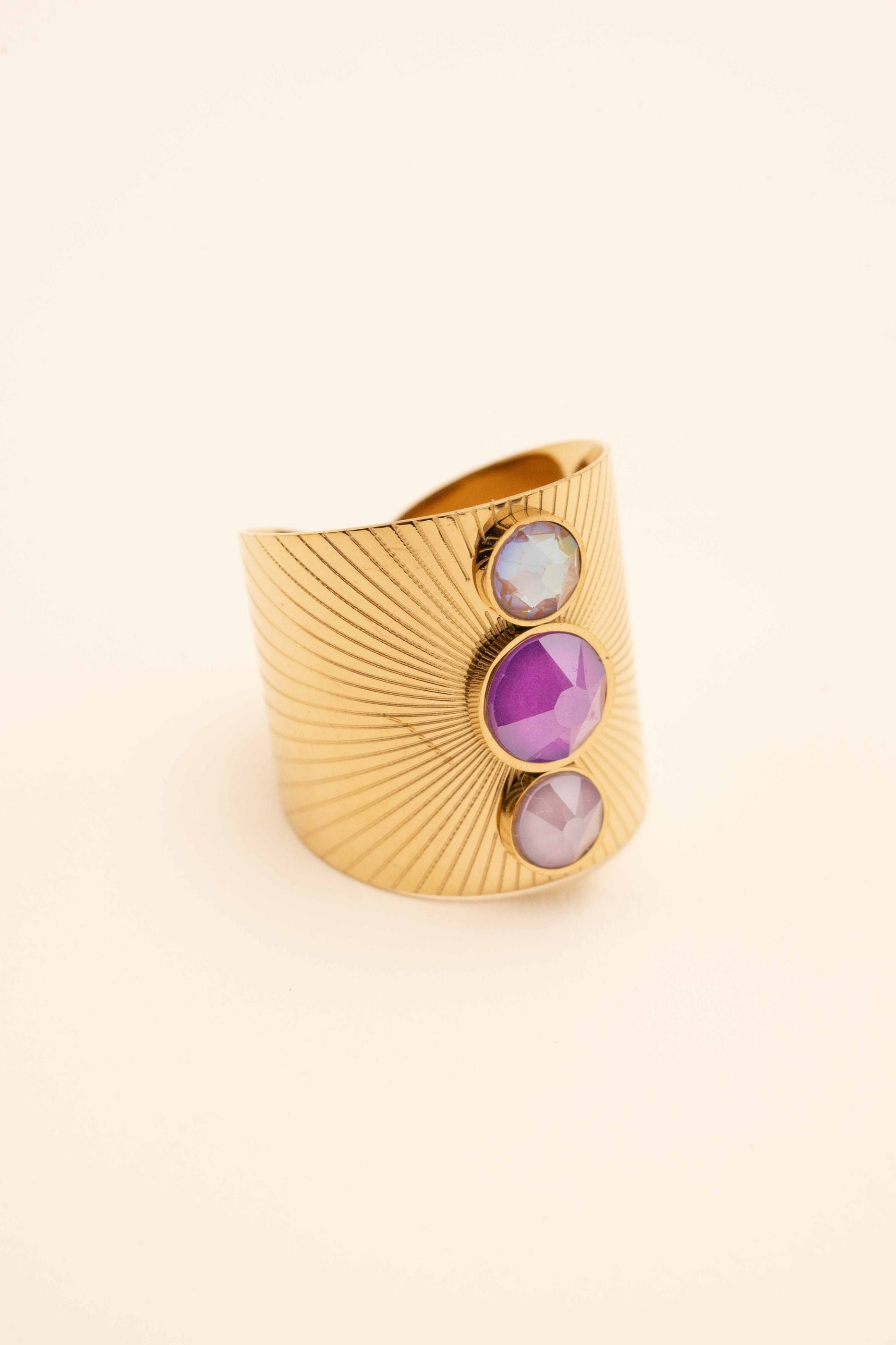 Bague Paloma Bague Bohm Paris Violet éclair