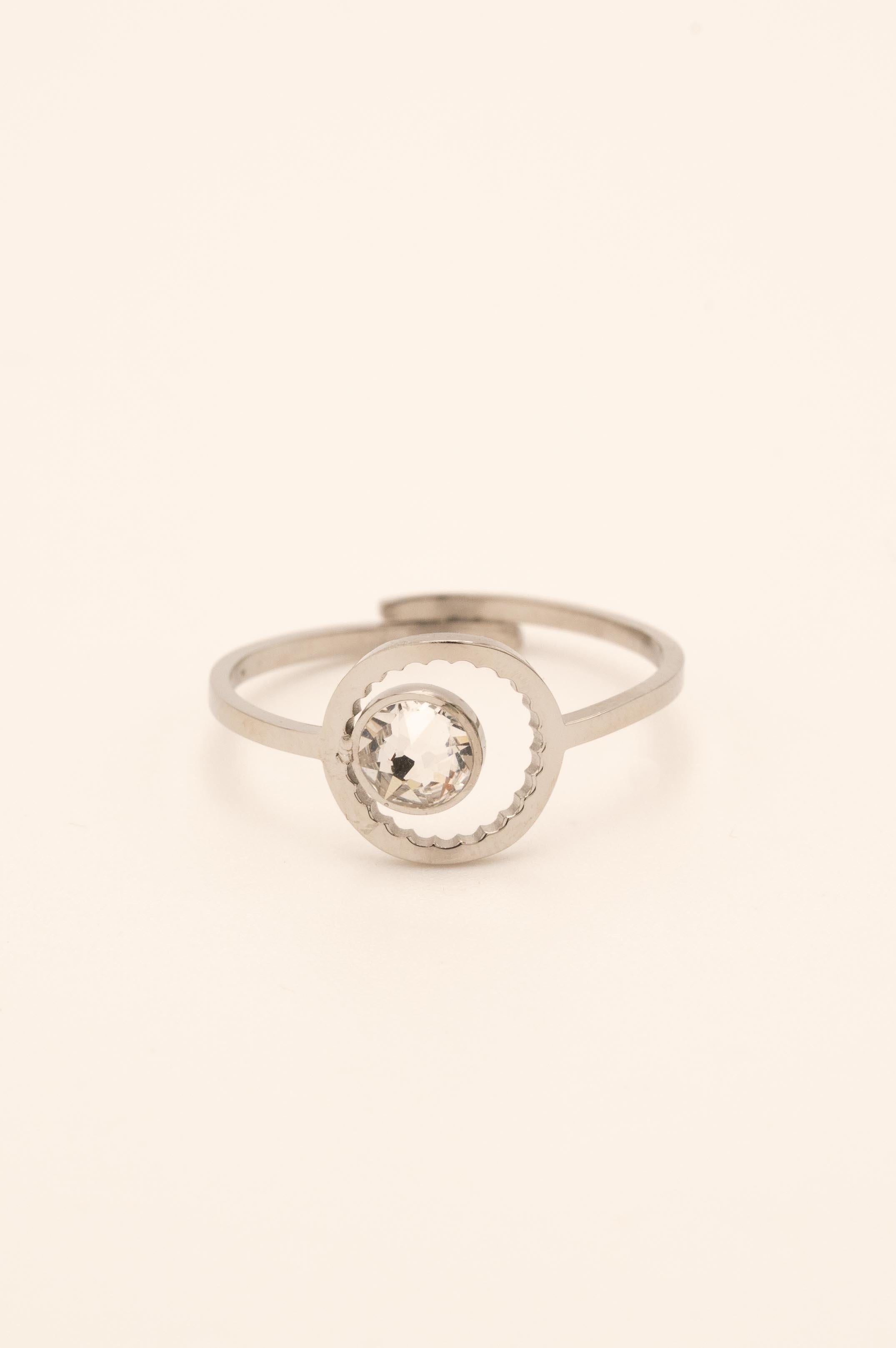Bague Sohan Bague Bohm Paris Argenté cristal