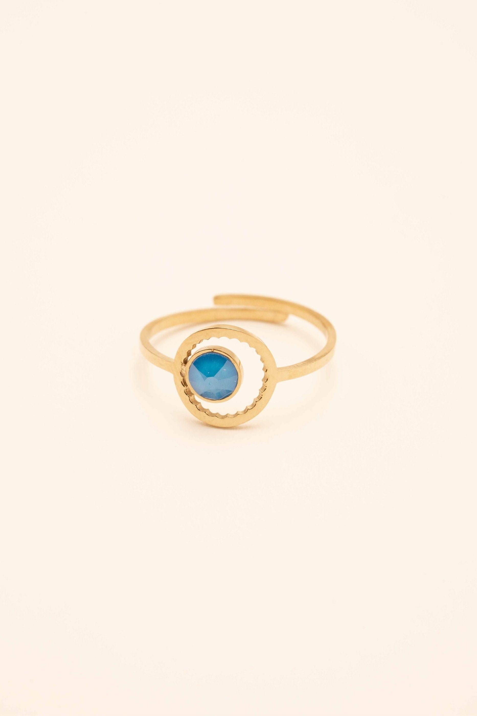 Bague Sohan Bague Bohm Paris bleu electric