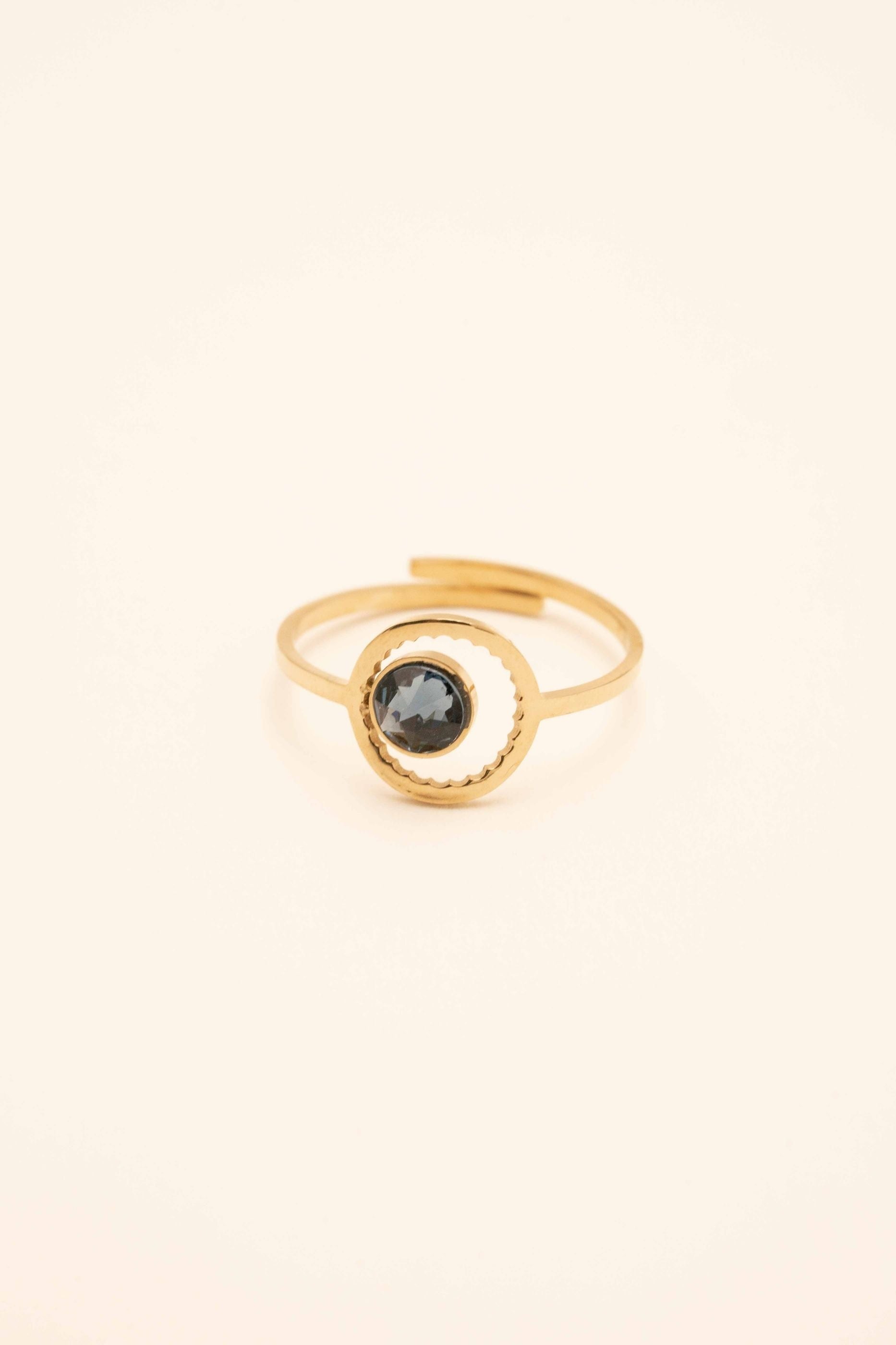 Bague Sohan Bague Bohm Paris bleu nuit