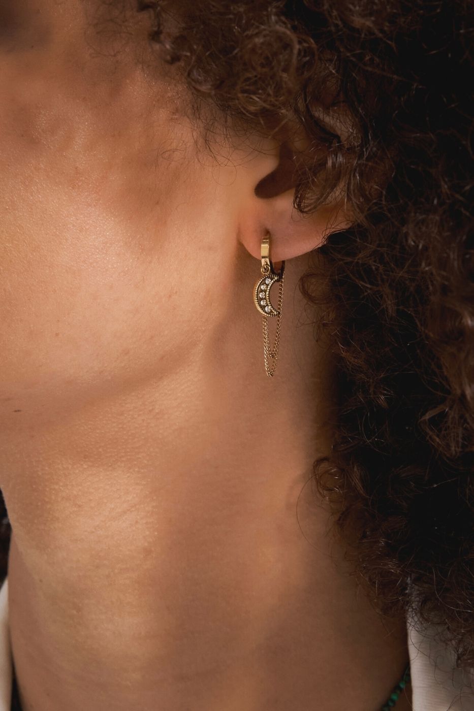 Boucles Bohm Paris - Mini Créoles Luna Bijoux Bohm Paris
