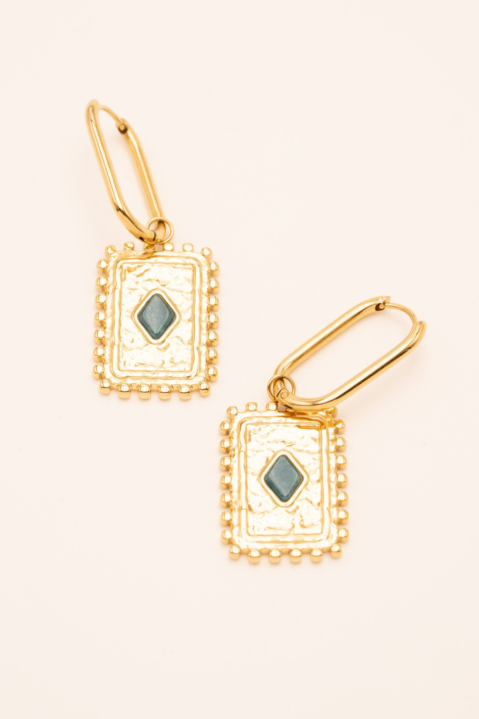 Boucles créoles cardi Bohm Paris Apatite