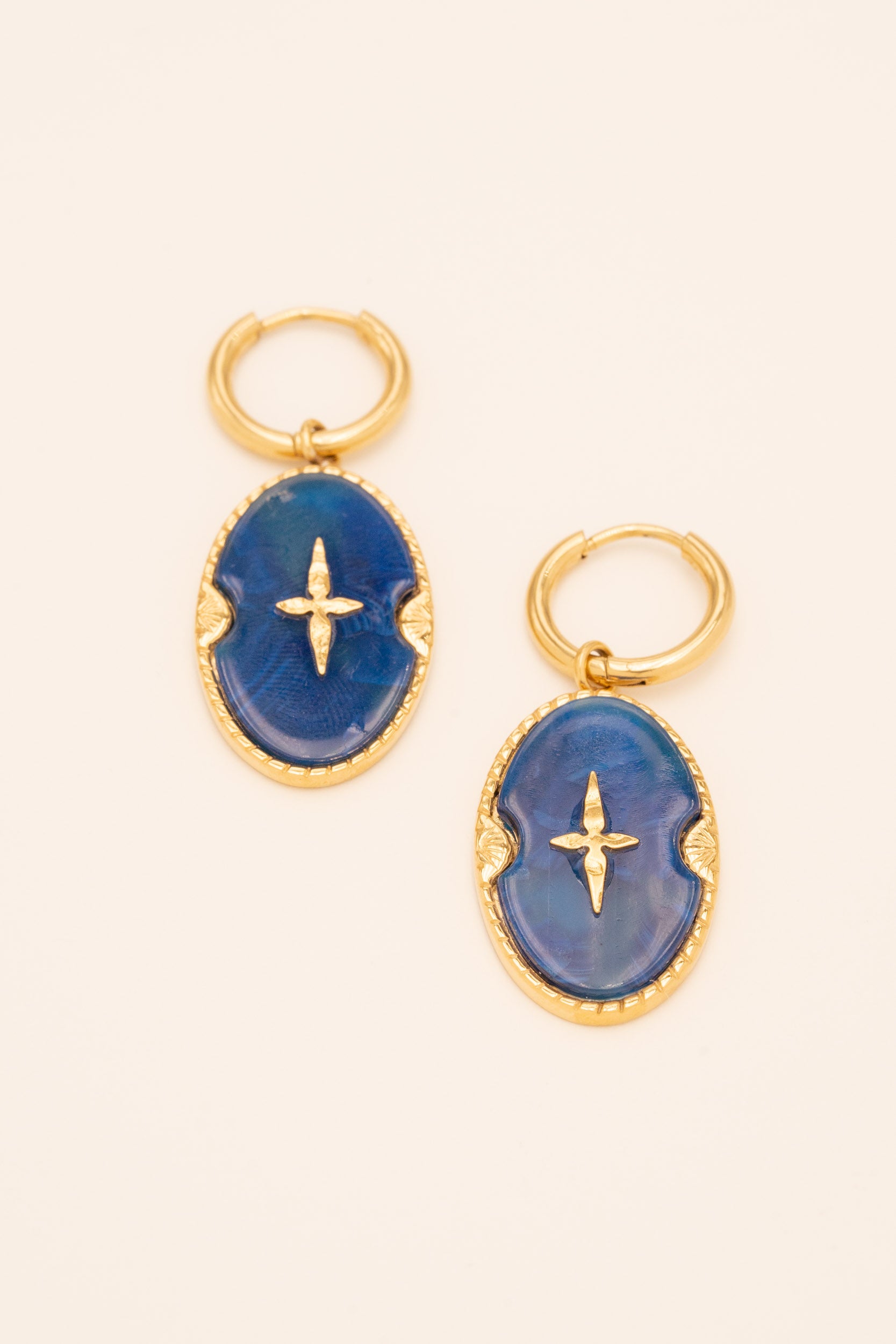 Boucles Will Bohm Paris Bleu acétate