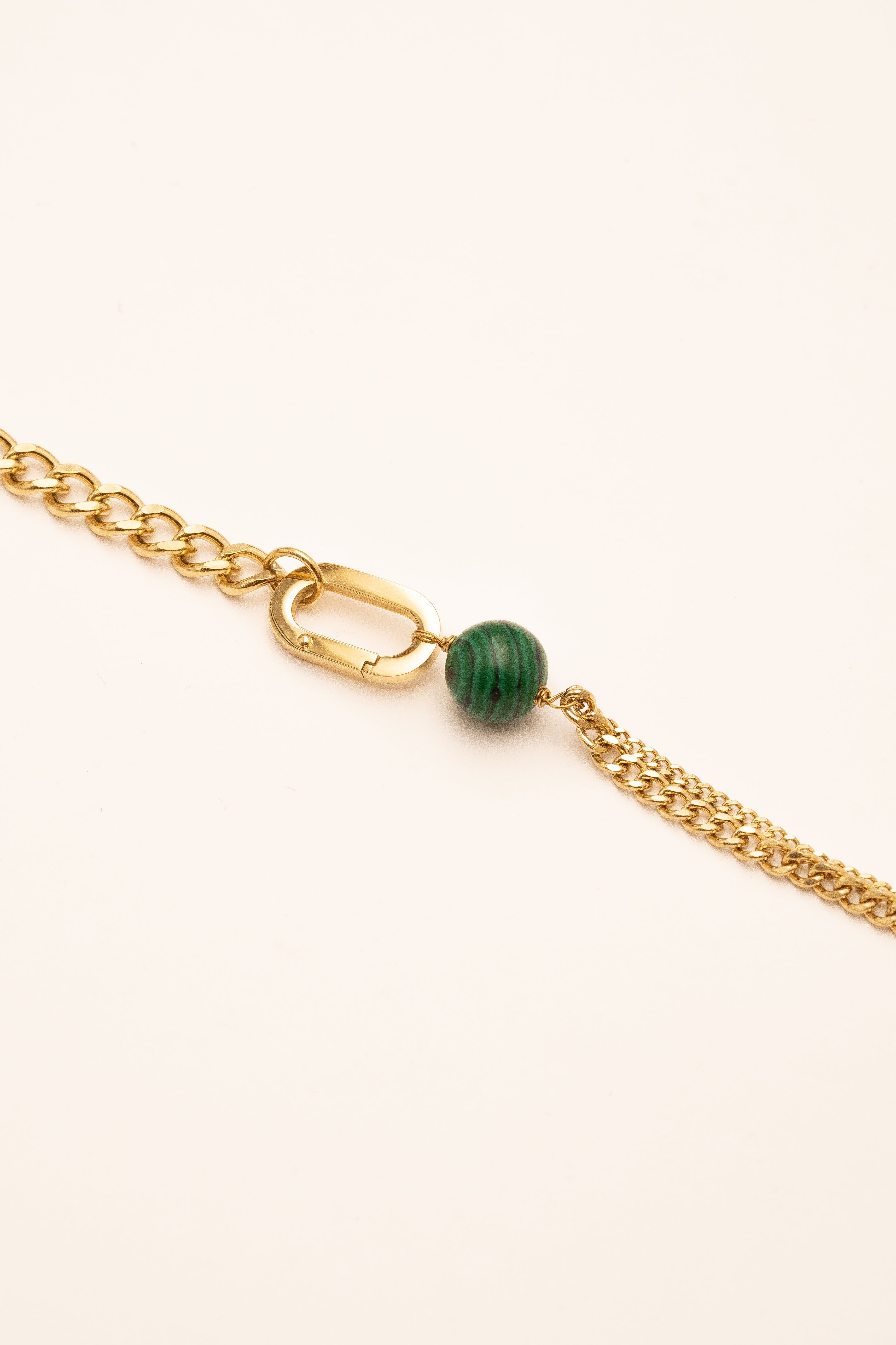Bracelet Bohm Paris - Avery Colliers Bohm Paris Malachite