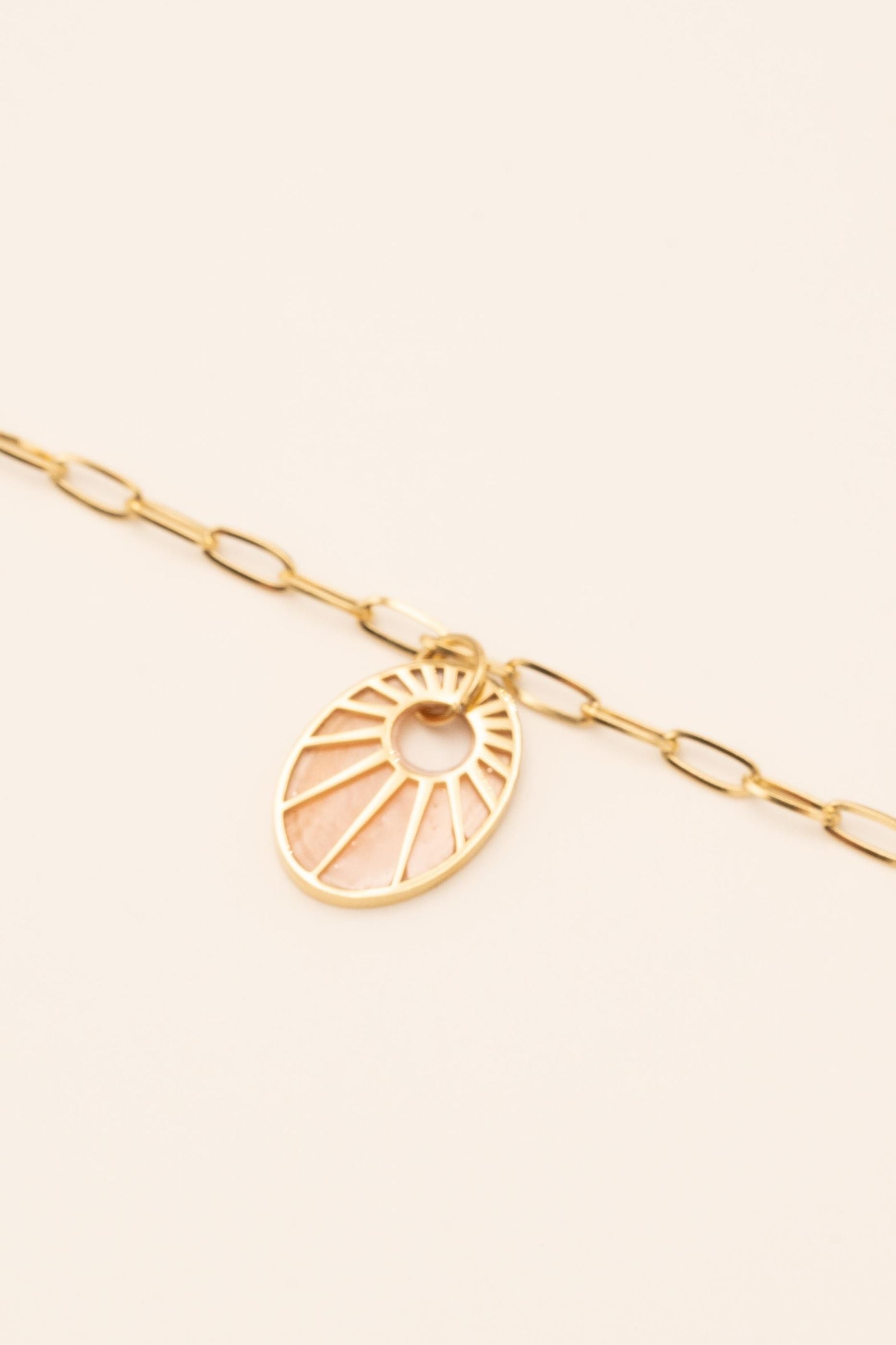 Bracelet Bohm Paris - Caméo Bijoux Bohm Paris Nacre Rose