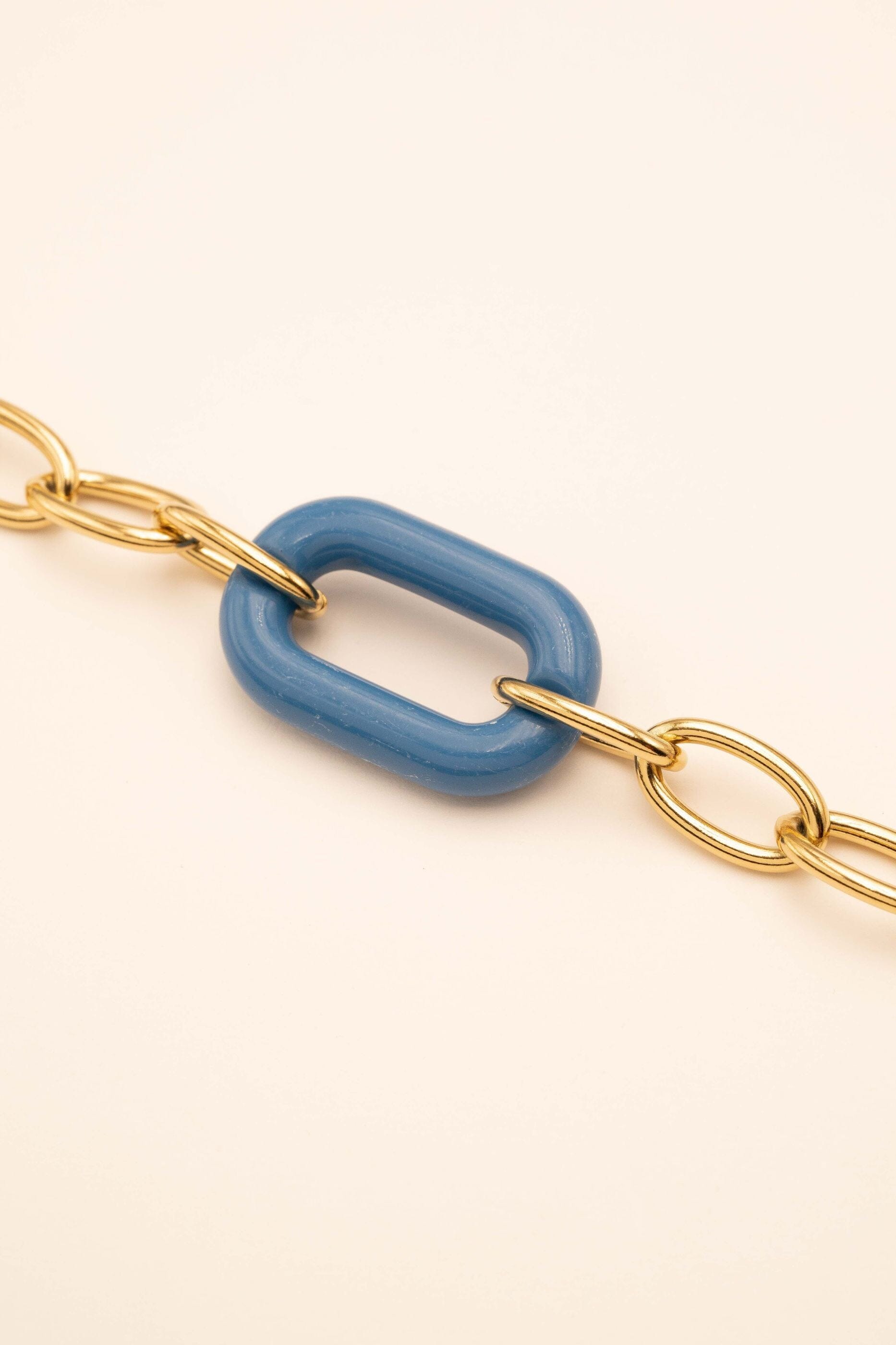 Bracelet Bohm Paris - Lidye Bracelet Bohm Paris Bleu Azure Résine