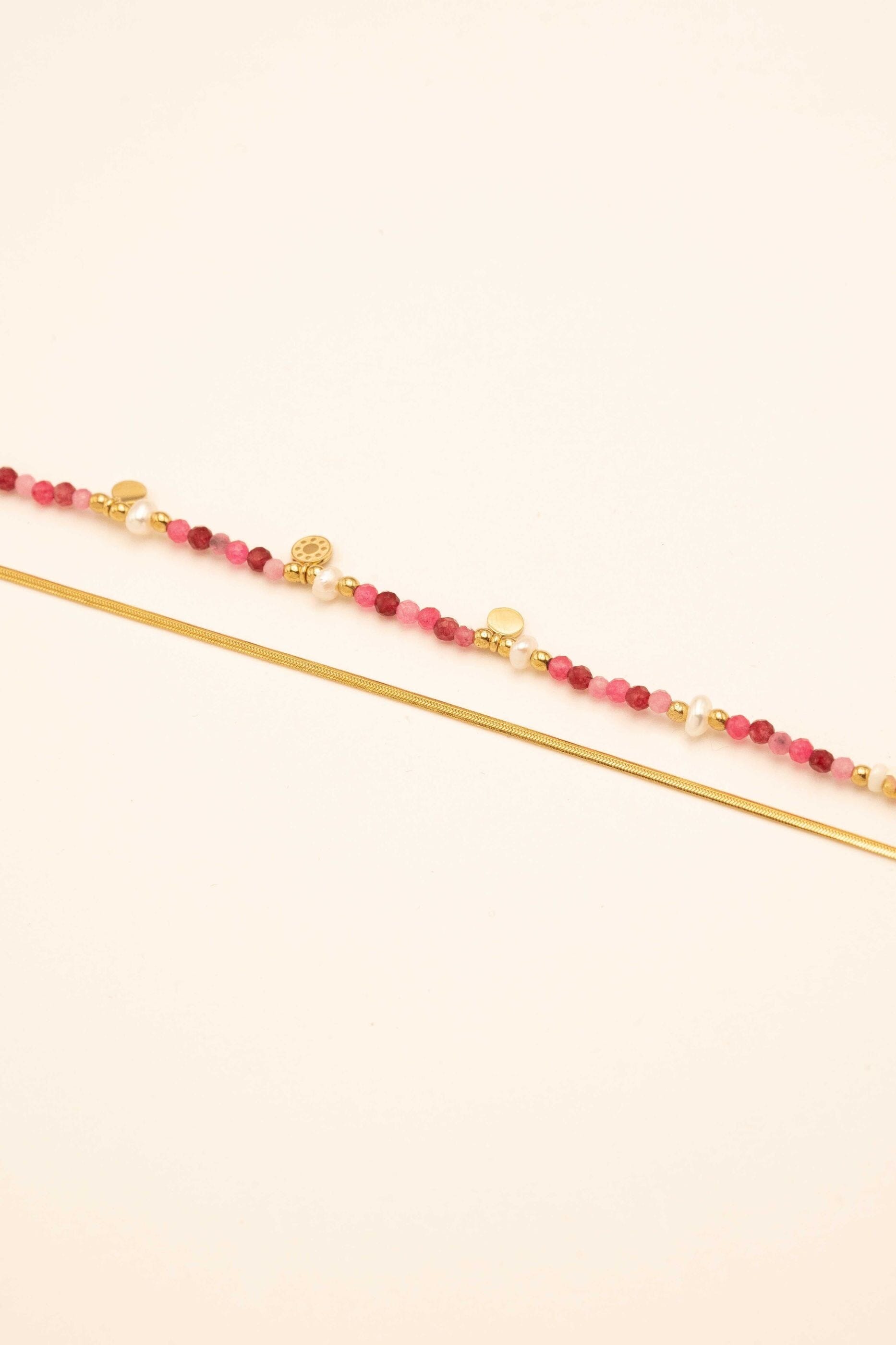Bracelet Bohm Paris - Milodria Bohm Paris Agate fuchsia