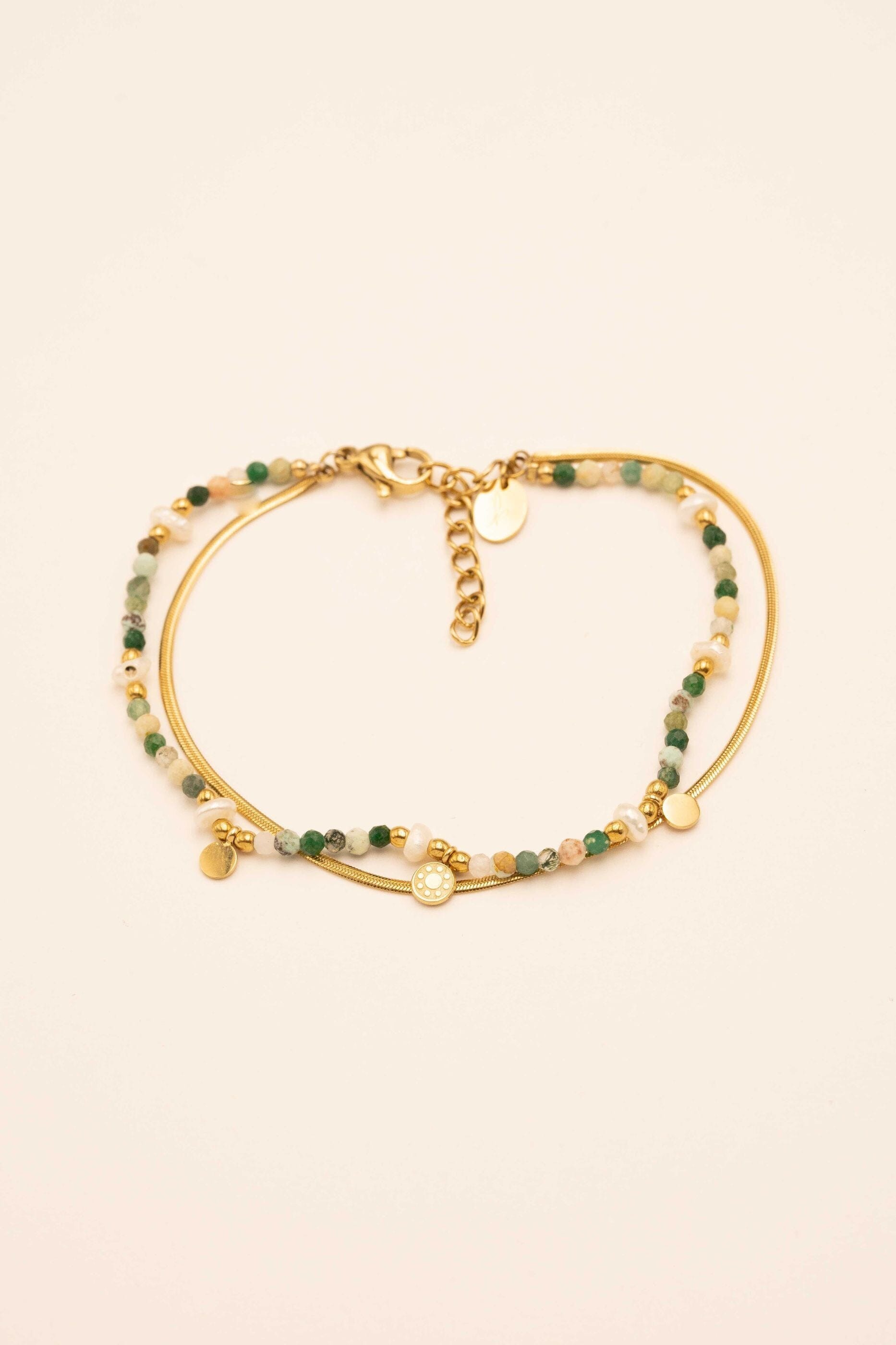 Bracelet Bohm Paris - Milodria Bohm Paris Agate verte