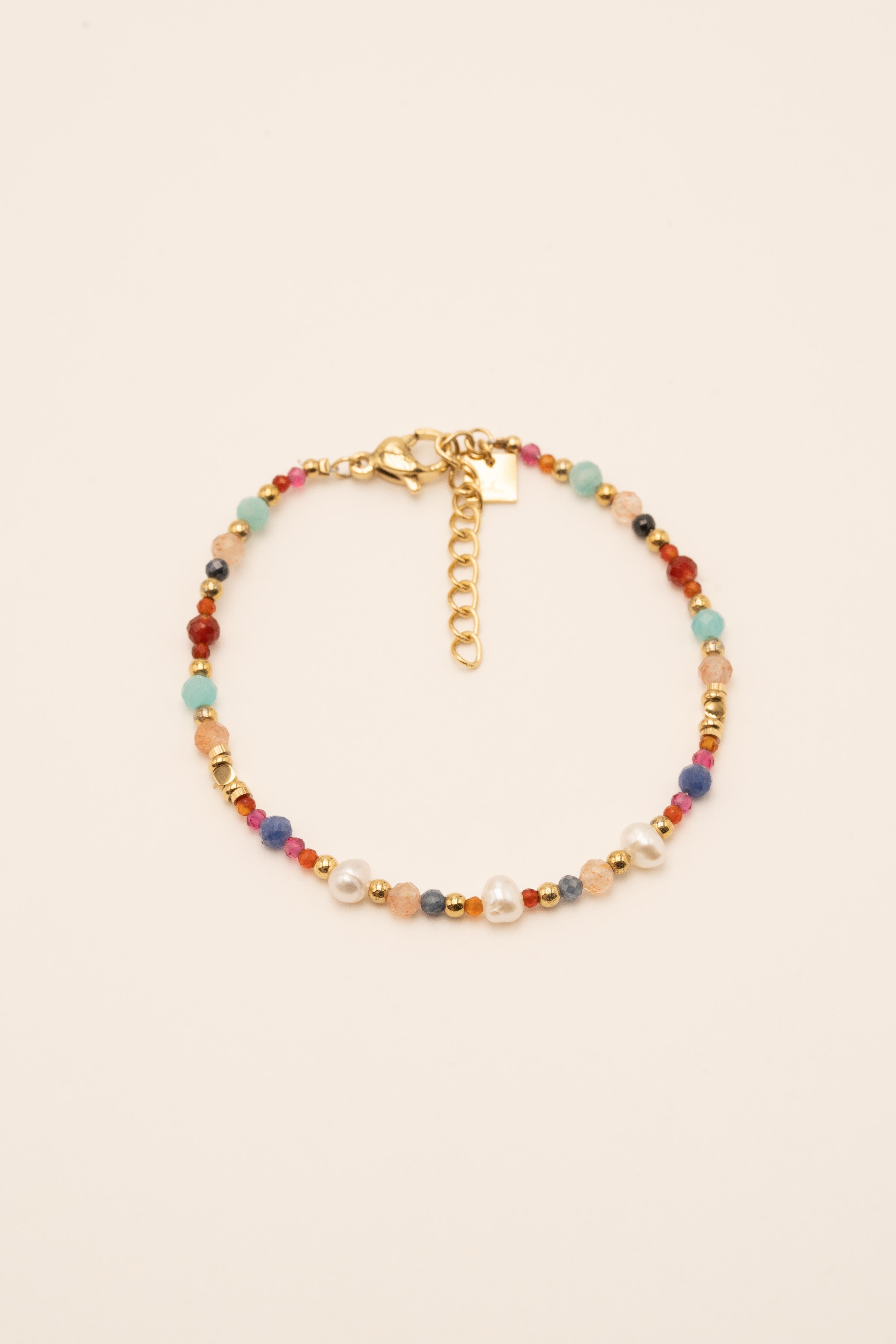 Bracelet Bohm Paris - Pricia Bijoux Bohm Paris Cornaline/Amazonite