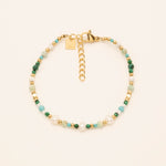 Bracelet Bohm Paris - Pricia Bijoux Bohm Paris Malachite/Howlite bleue