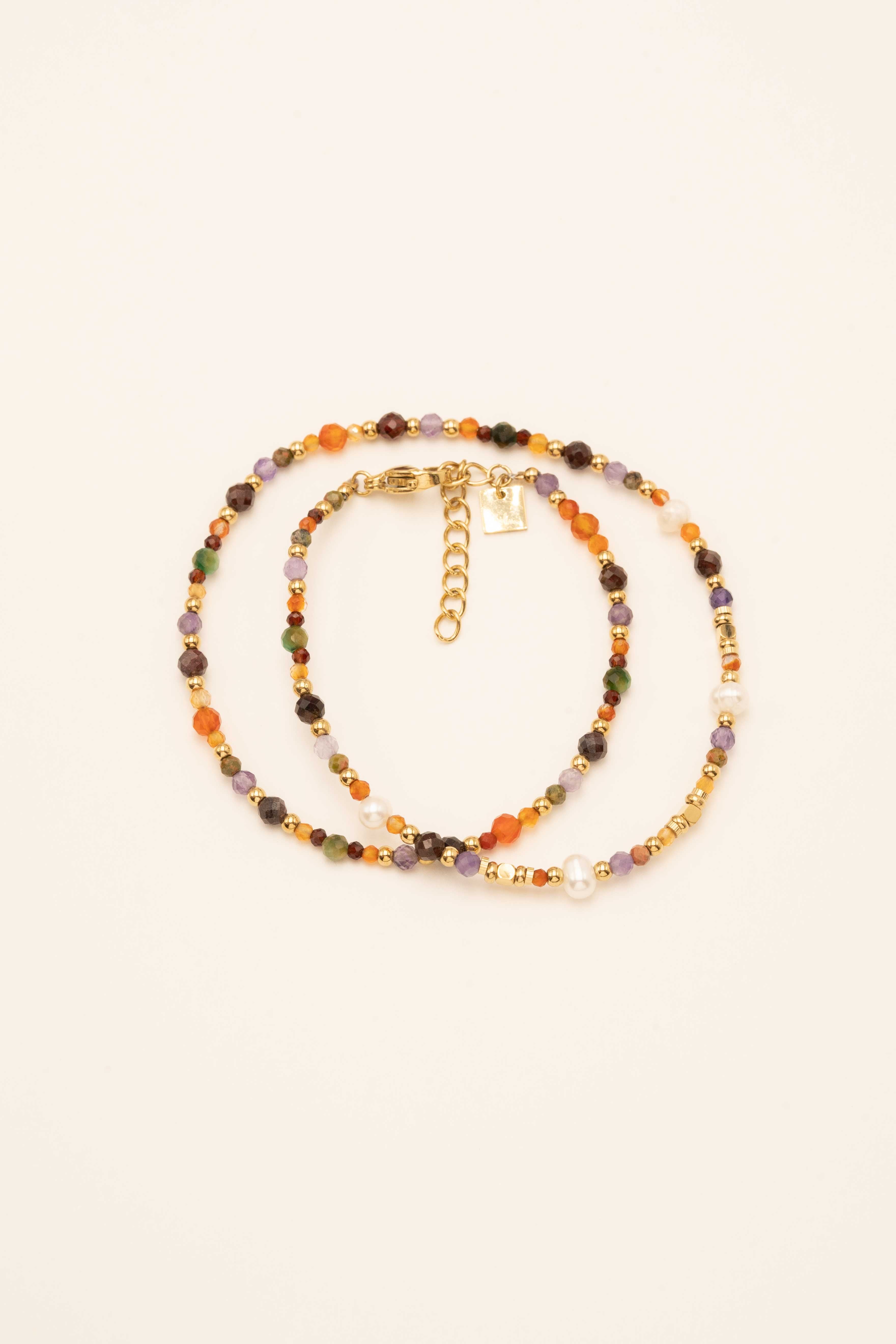 Bracelet Bohm Paris - Priciane Bijoux Bohm Paris Grenat/Améthyste