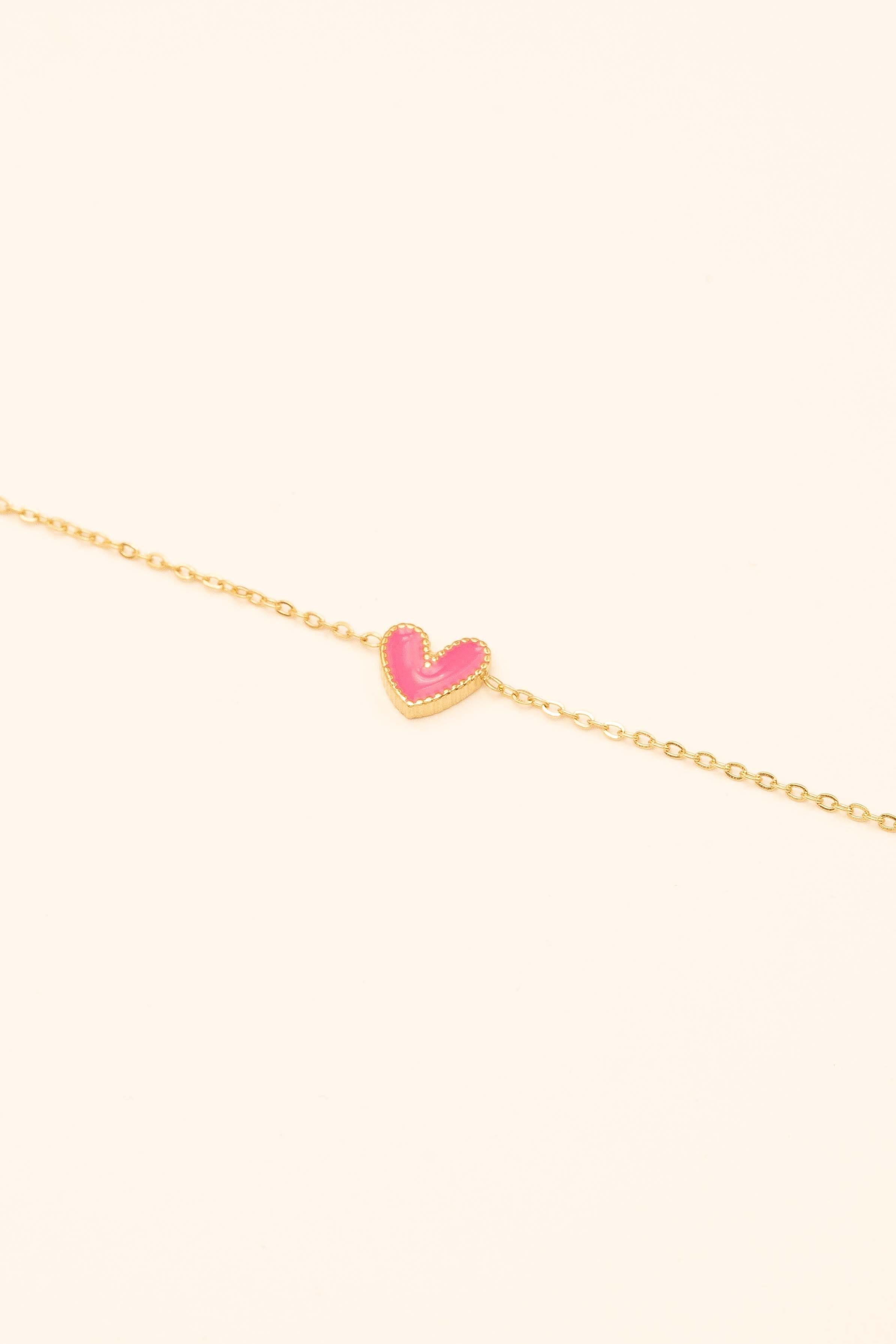 Bracelet Bohm Paris - Yesenia émail Bijoux Bohm Paris Fuchsia émail