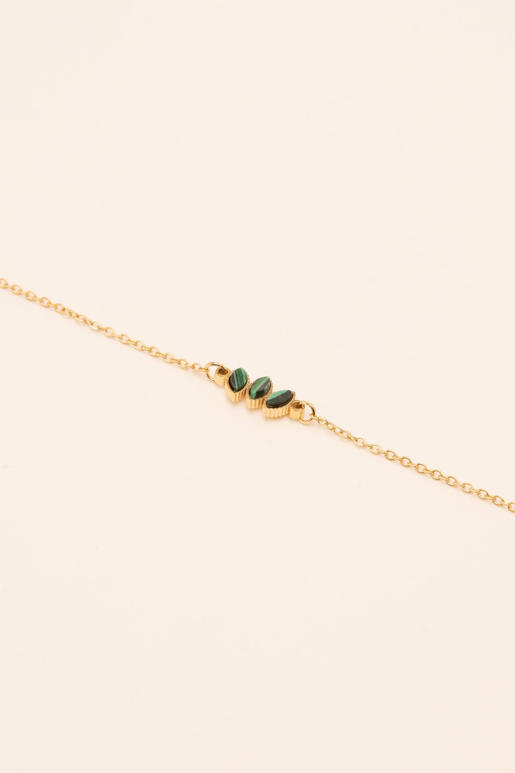 Bracelet Frances Bohm Paris Malachite