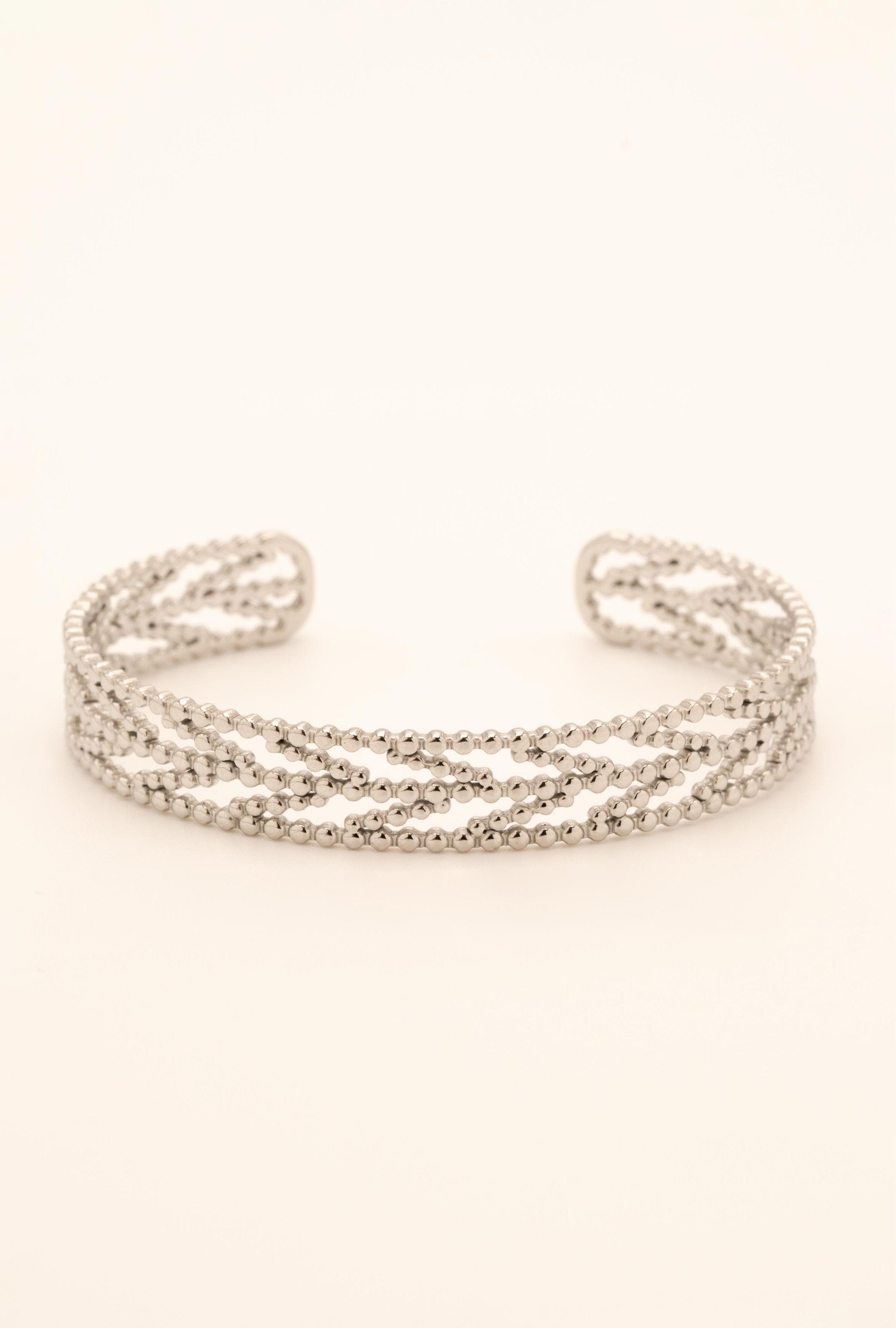 Bracelet Jonc Evan Bracelet Bohm Paris Argenté