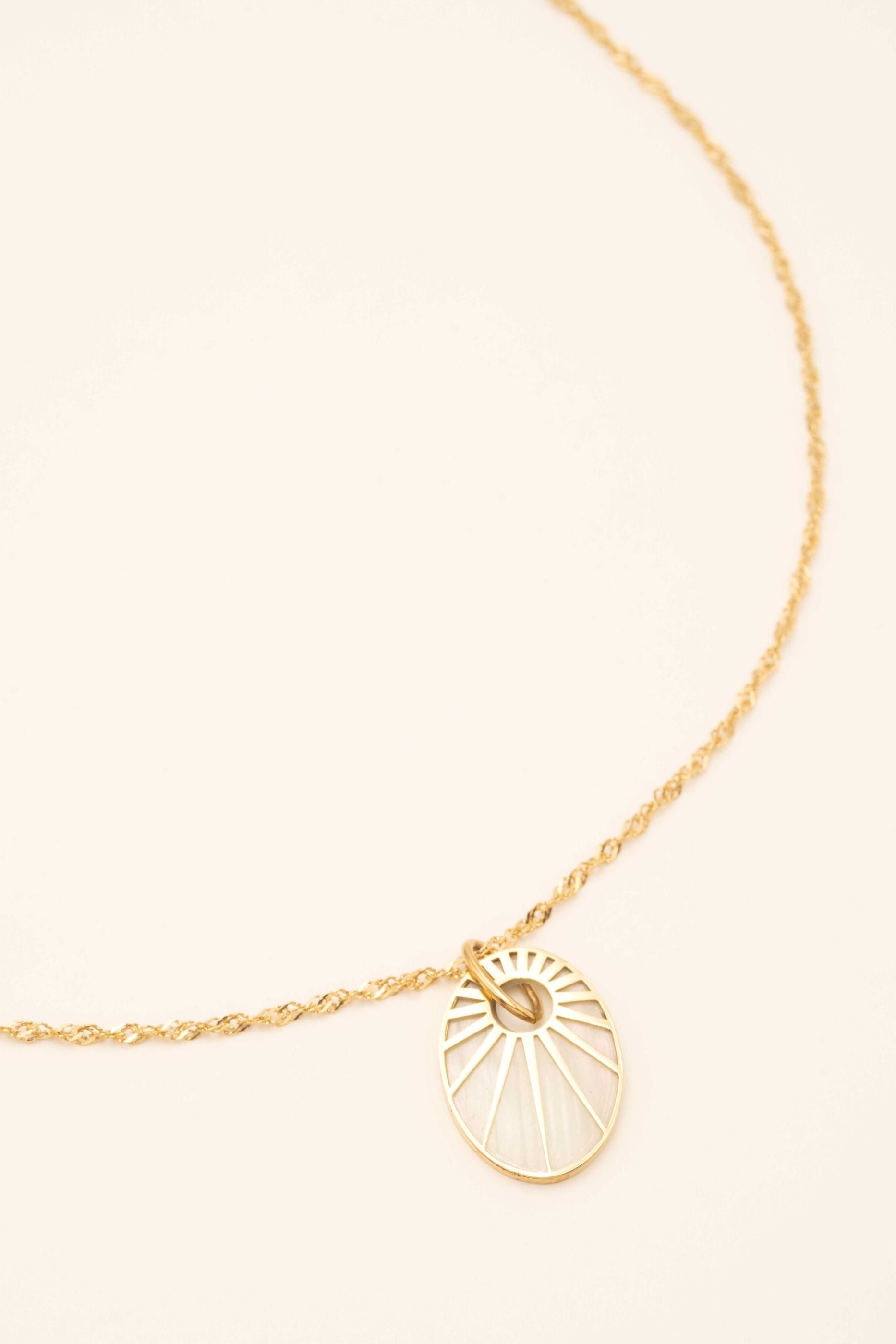 Collier Bohm Paris - Caméo Bijoux Bohm Paris Nacre Blanche