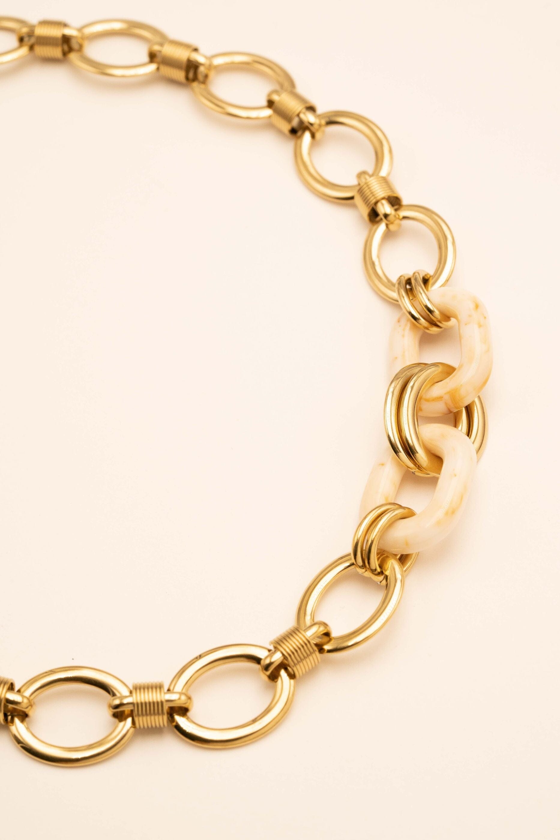 Collier Bohm Paris - Matheline bracelet Bohm Paris Blanc Résine