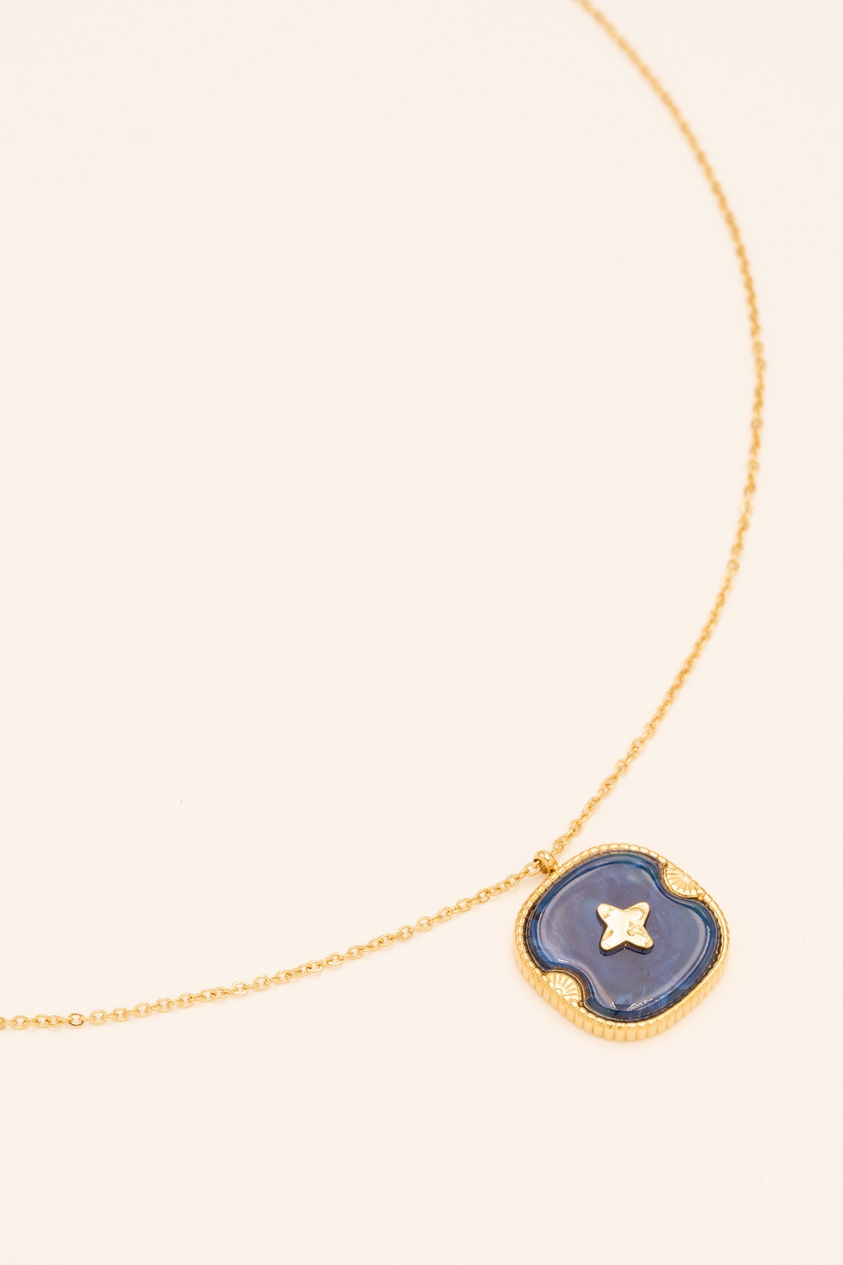 Collier Devon Colliers Bohm Paris Bleu Acétate