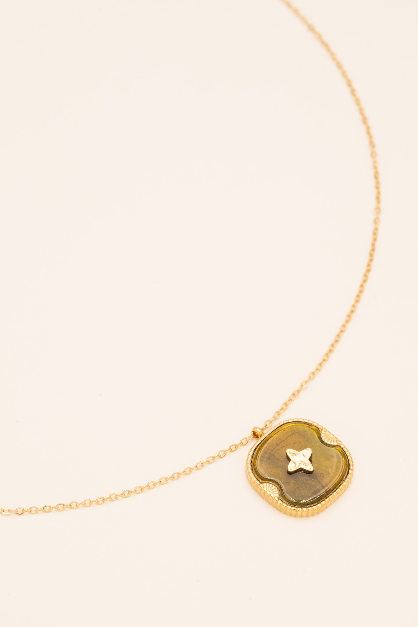 Collier Devon Colliers Bohm Paris Vert Acétate