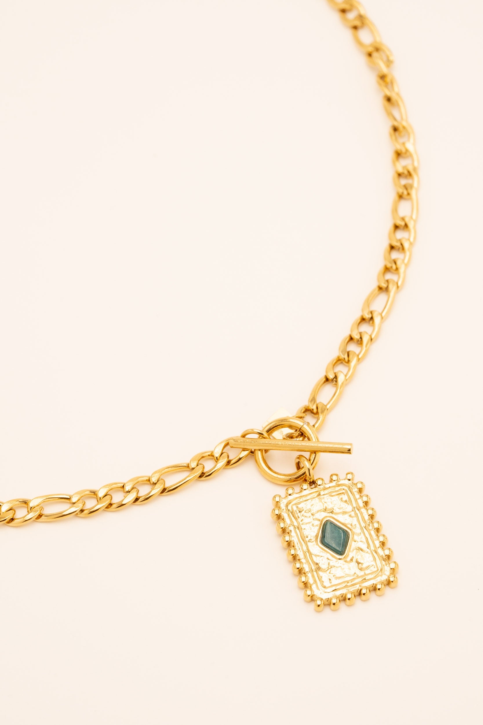 Collier mailles Cardi Colliers Bohm Paris Apatite