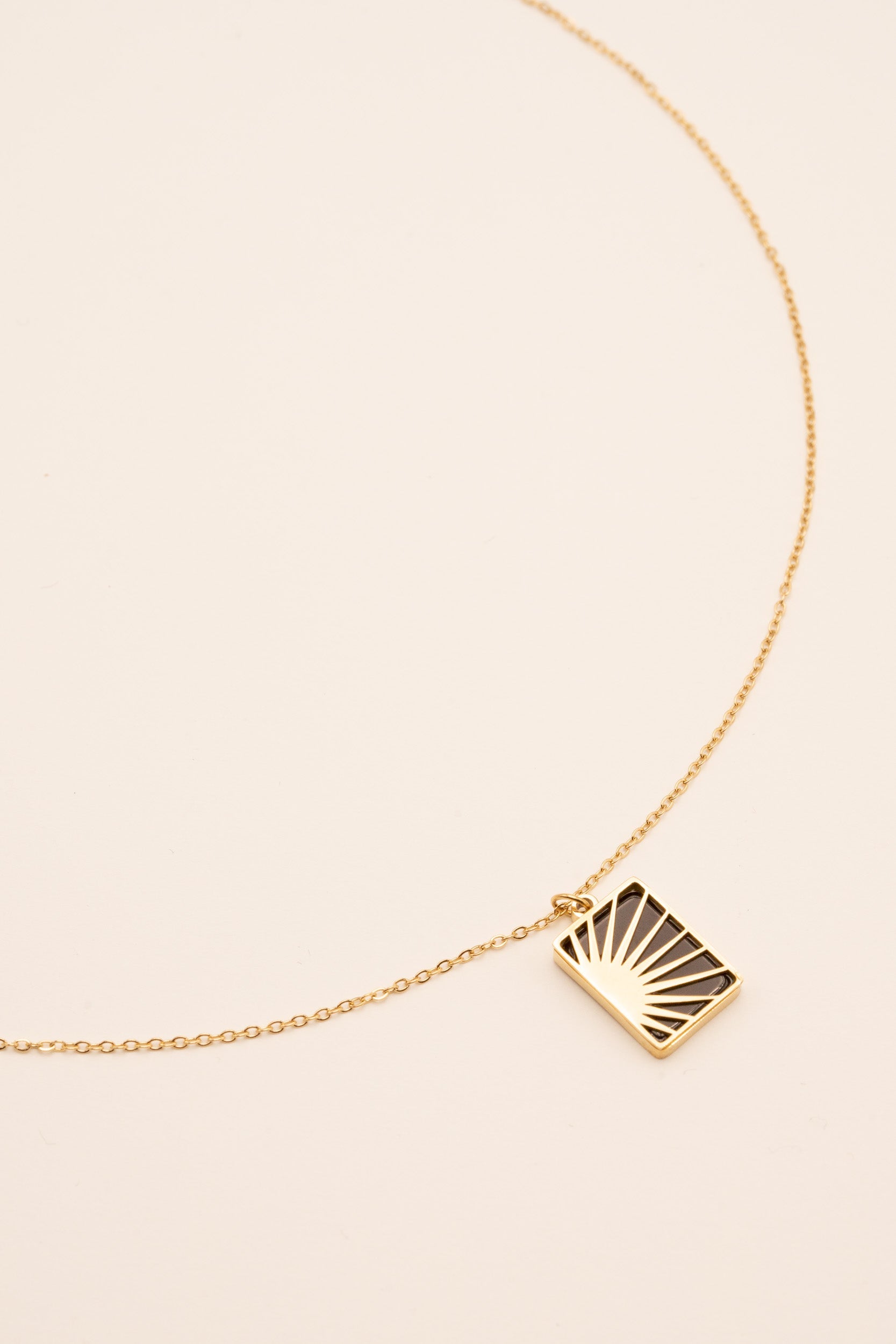 Collier Sunrise Colliers Bohm Paris Onyx