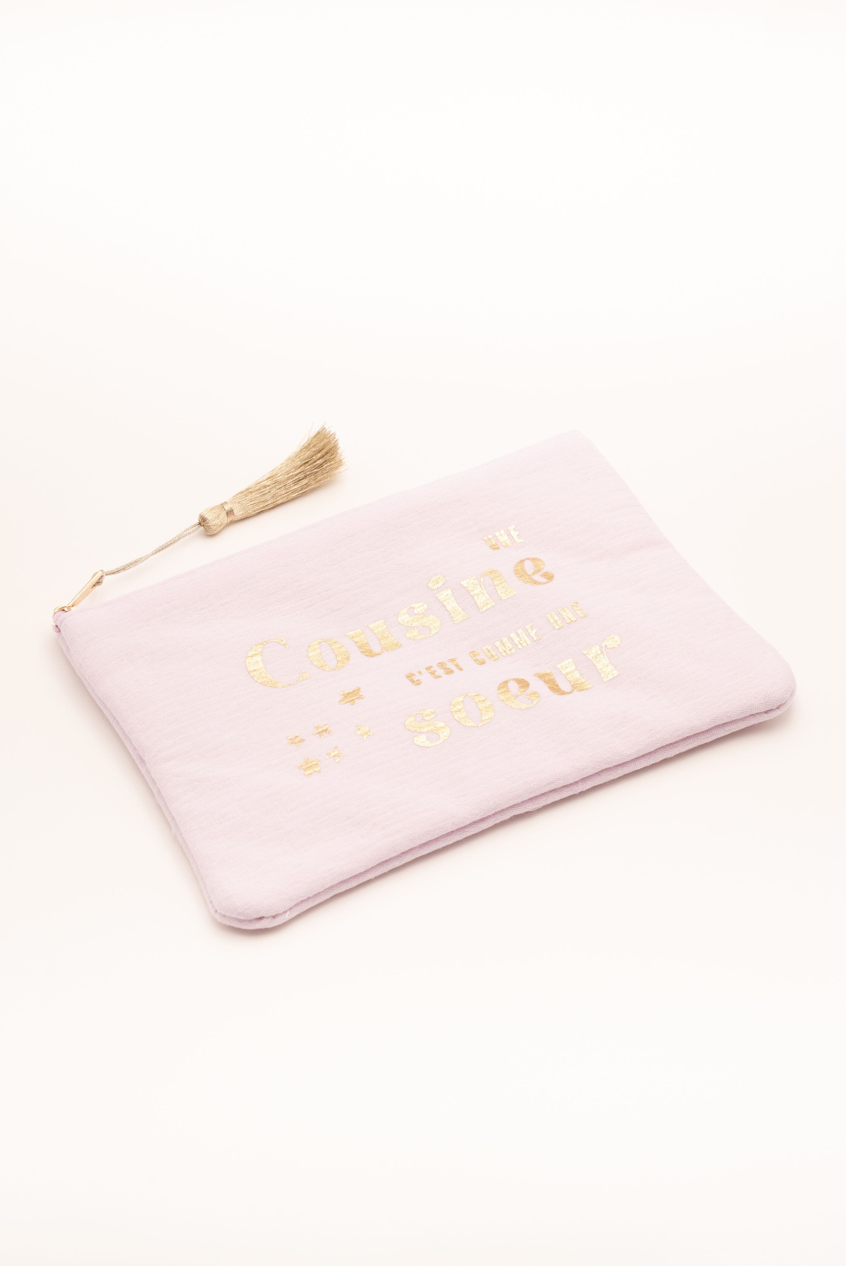 Pochette Bohm Paris - Cousine chérie Pochette Bohm Paris Violet textile