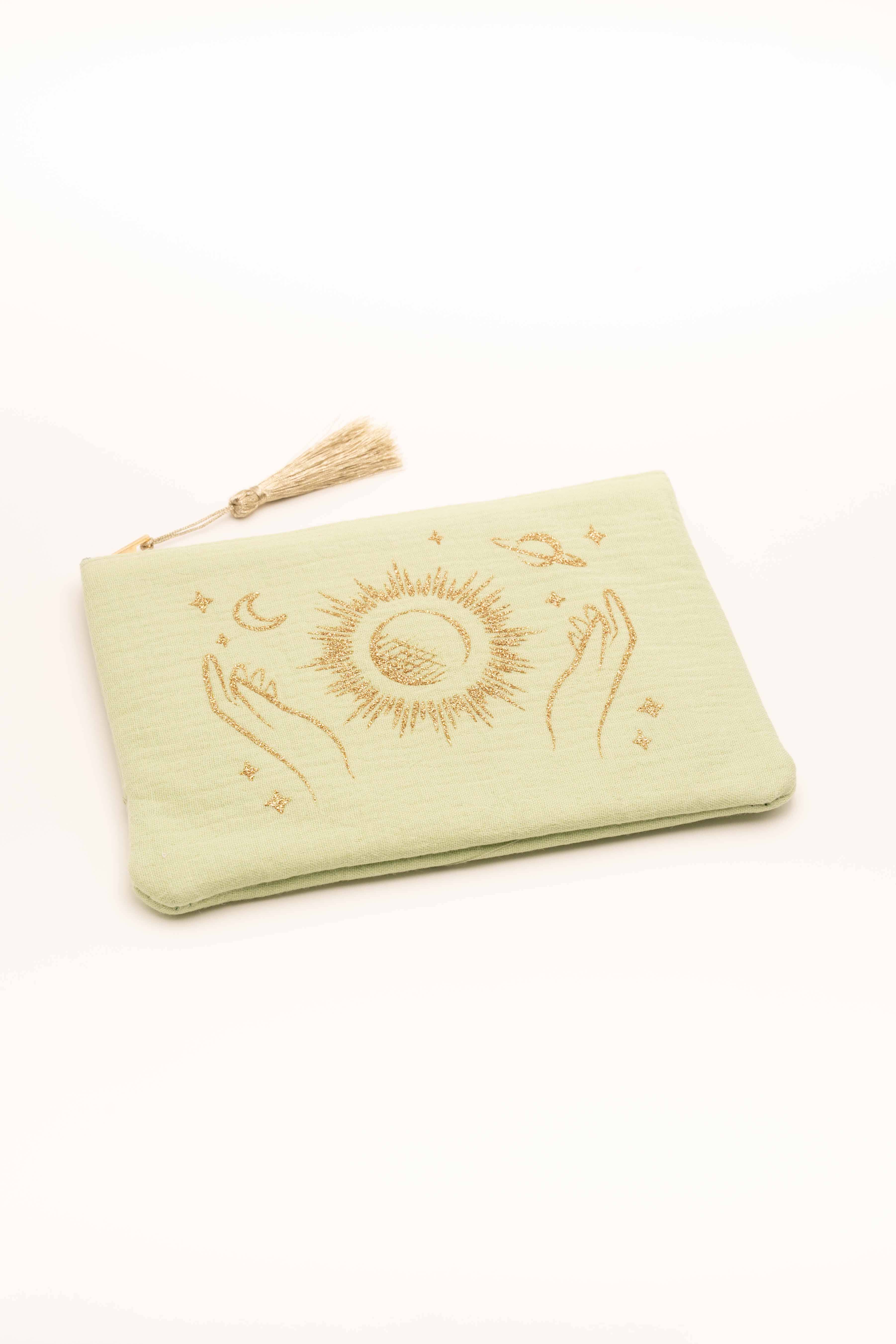 Pochette Bohm Paris - Spiriliss Pochette Bohm Paris Vert textile